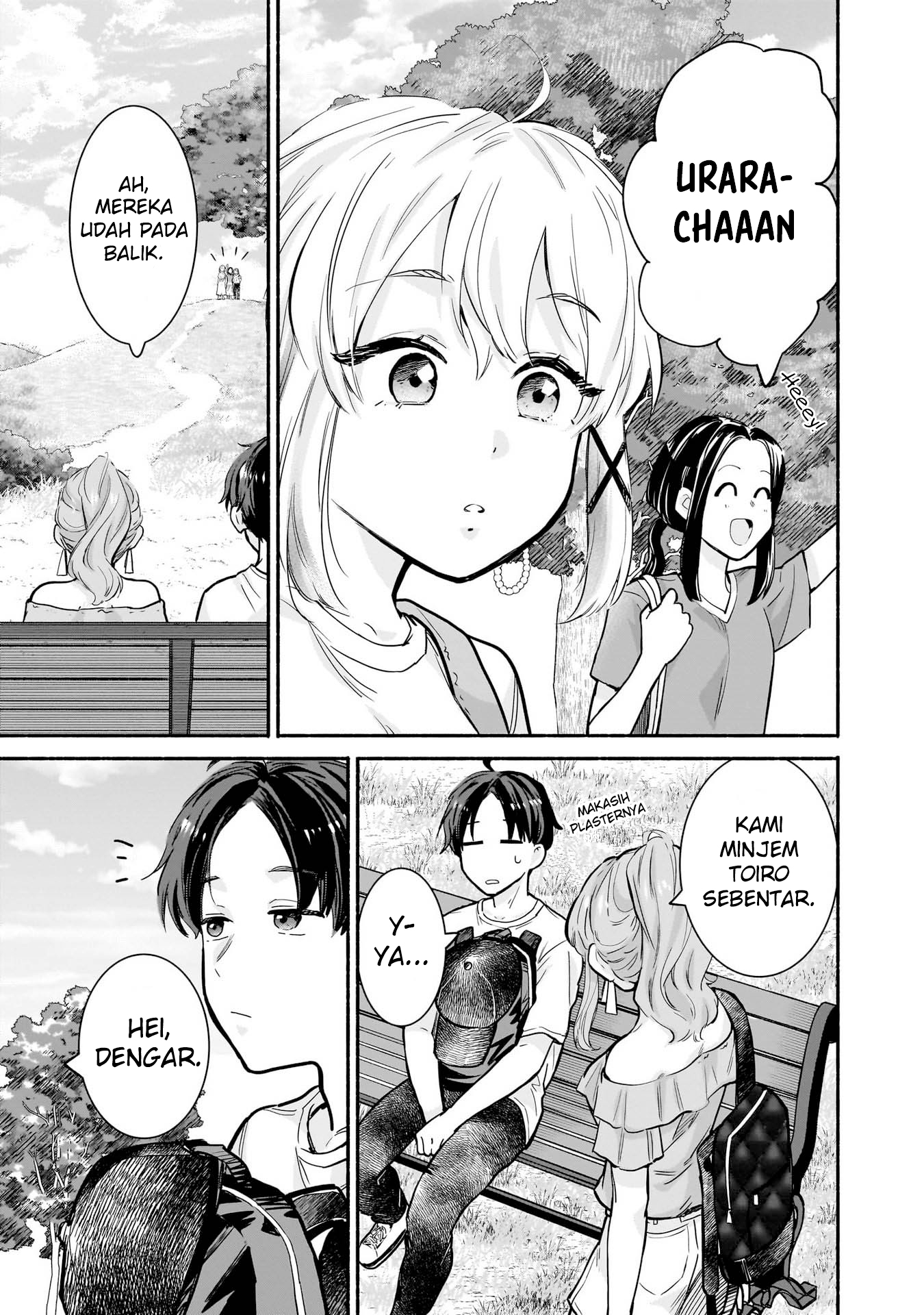 Nee, Mou Isso Tsukiacchau? Osananajimi no Bishoujo ni Tanomarete, Camouflage Kareshi Hajimemashita Chapter 21 - halaman 18