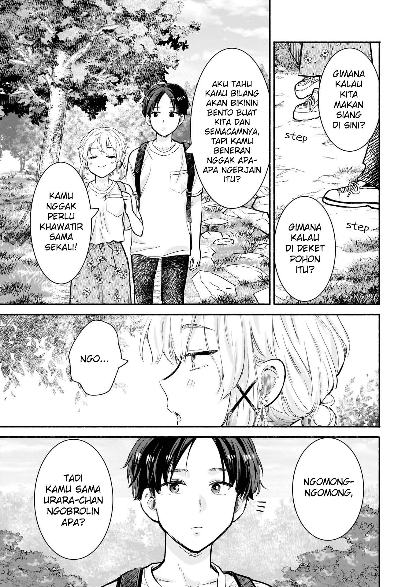 Nee, Mou Isso Tsukiacchau? Osananajimi no Bishoujo ni Tanomarete, Camouflage Kareshi Hajimemashita Chapter 21 - halaman 20