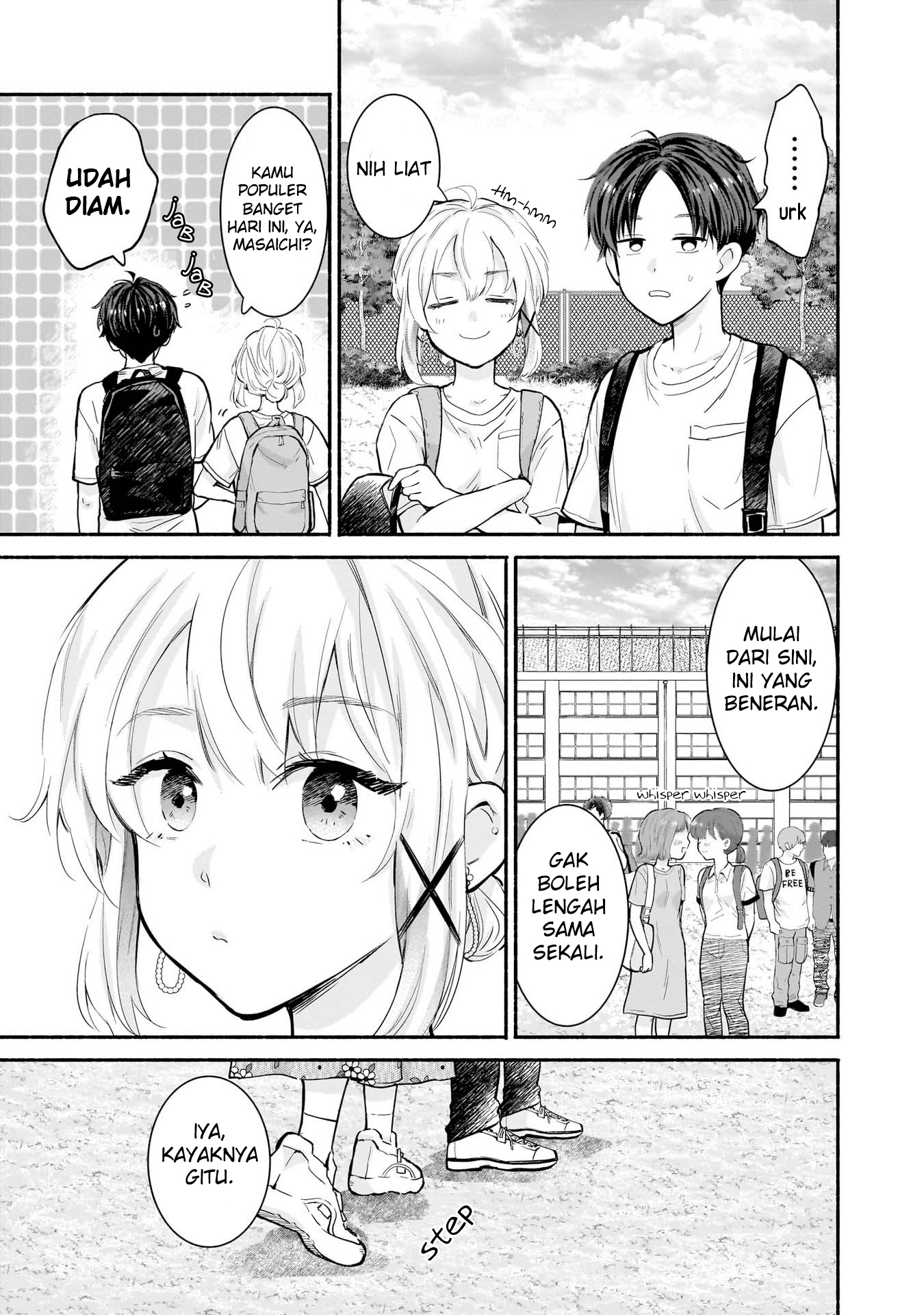 Nee, Mou Isso Tsukiacchau? Osananajimi no Bishoujo ni Tanomarete, Camouflage Kareshi Hajimemashita Chapter 21 - halaman 8