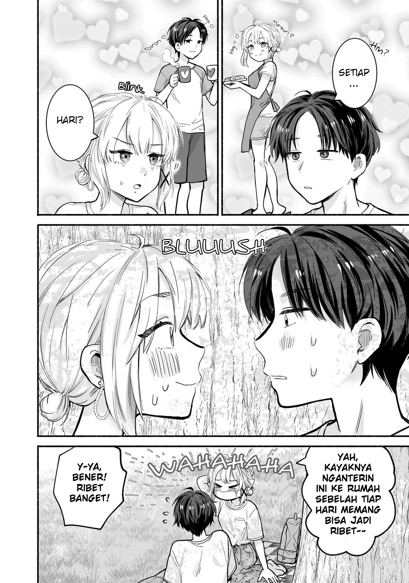Nee, Mou Isso Tsukiacchau? Osananajimi no Bishoujo ni Tanomarete, Camouflage Kareshi Hajimemashita Chapter 22 - halaman 5