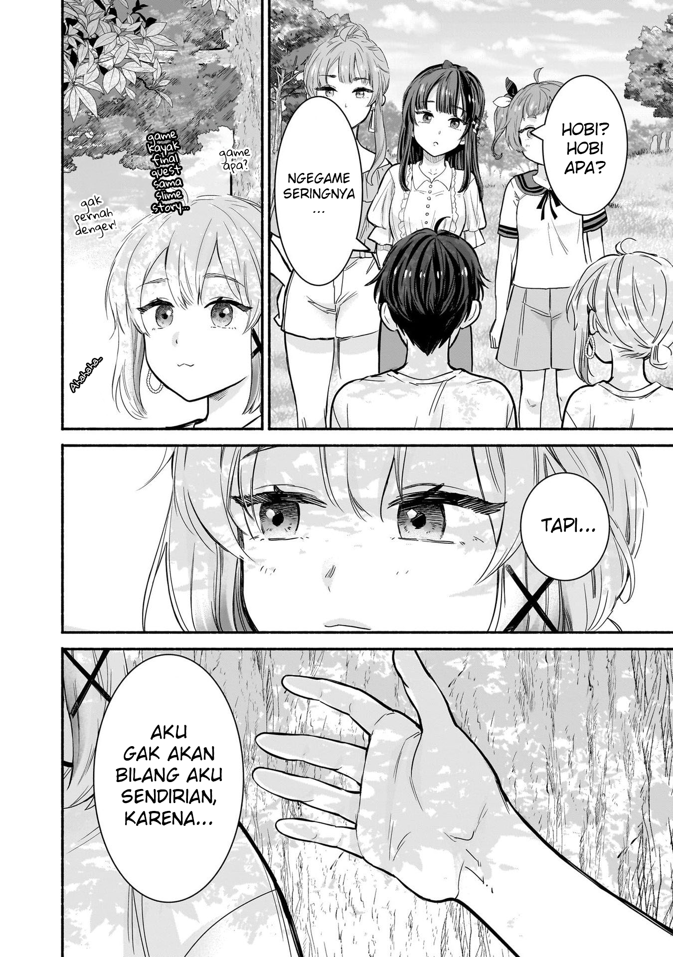 Nee, Mou Isso Tsukiacchau? Osananajimi no Bishoujo ni Tanomarete, Camouflage Kareshi Hajimemashita Chapter 22 - halaman 9