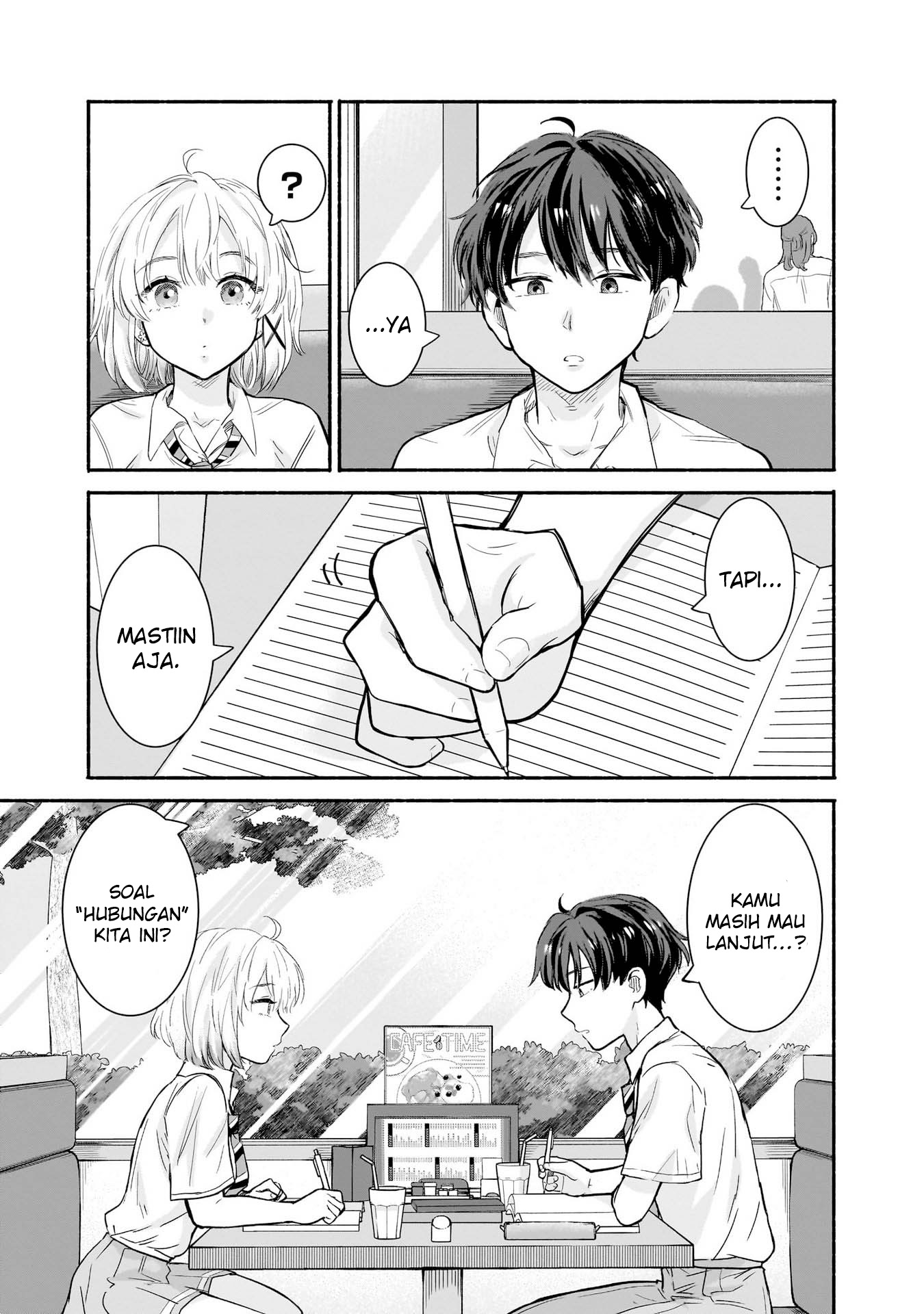Nee, Mou Isso Tsukiacchau? Osananajimi no Bishoujo ni Tanomarete, Camouflage Kareshi Hajimemashita Chapter 23 - halaman 10