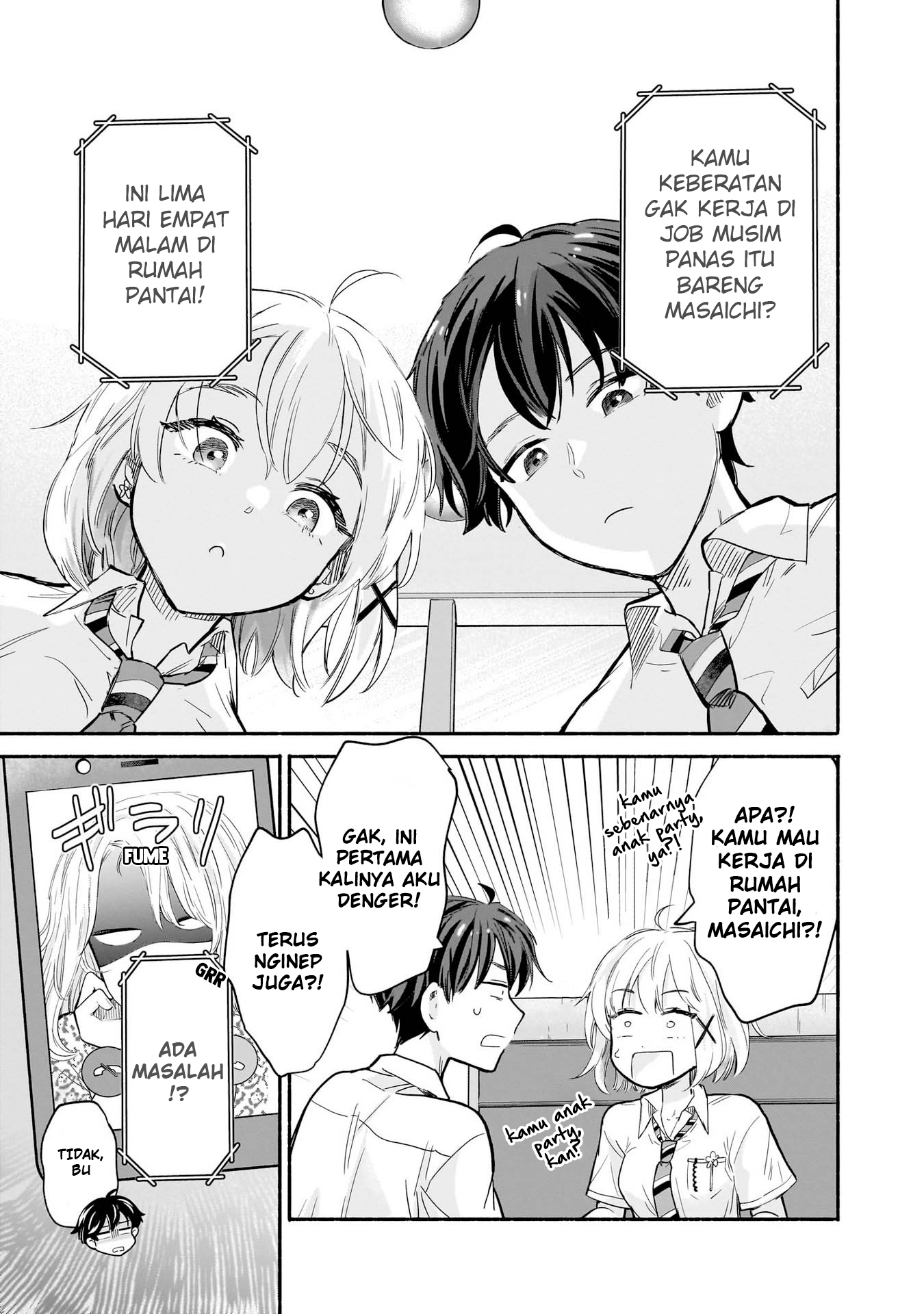 Nee, Mou Isso Tsukiacchau? Osananajimi no Bishoujo ni Tanomarete, Camouflage Kareshi Hajimemashita Chapter 23 - halaman 16