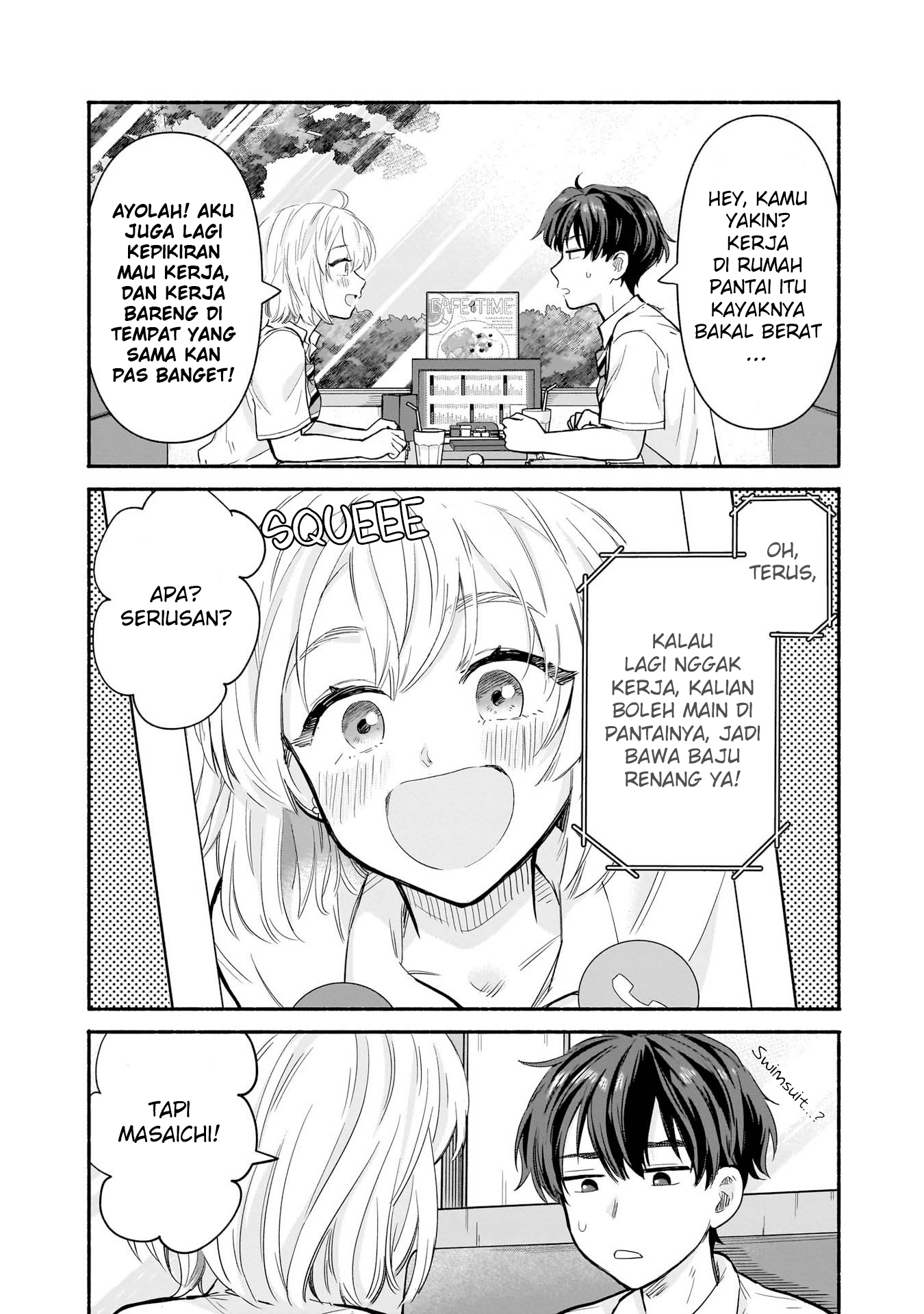 Nee, Mou Isso Tsukiacchau? Osananajimi no Bishoujo ni Tanomarete, Camouflage Kareshi Hajimemashita Chapter 23 - halaman 18
