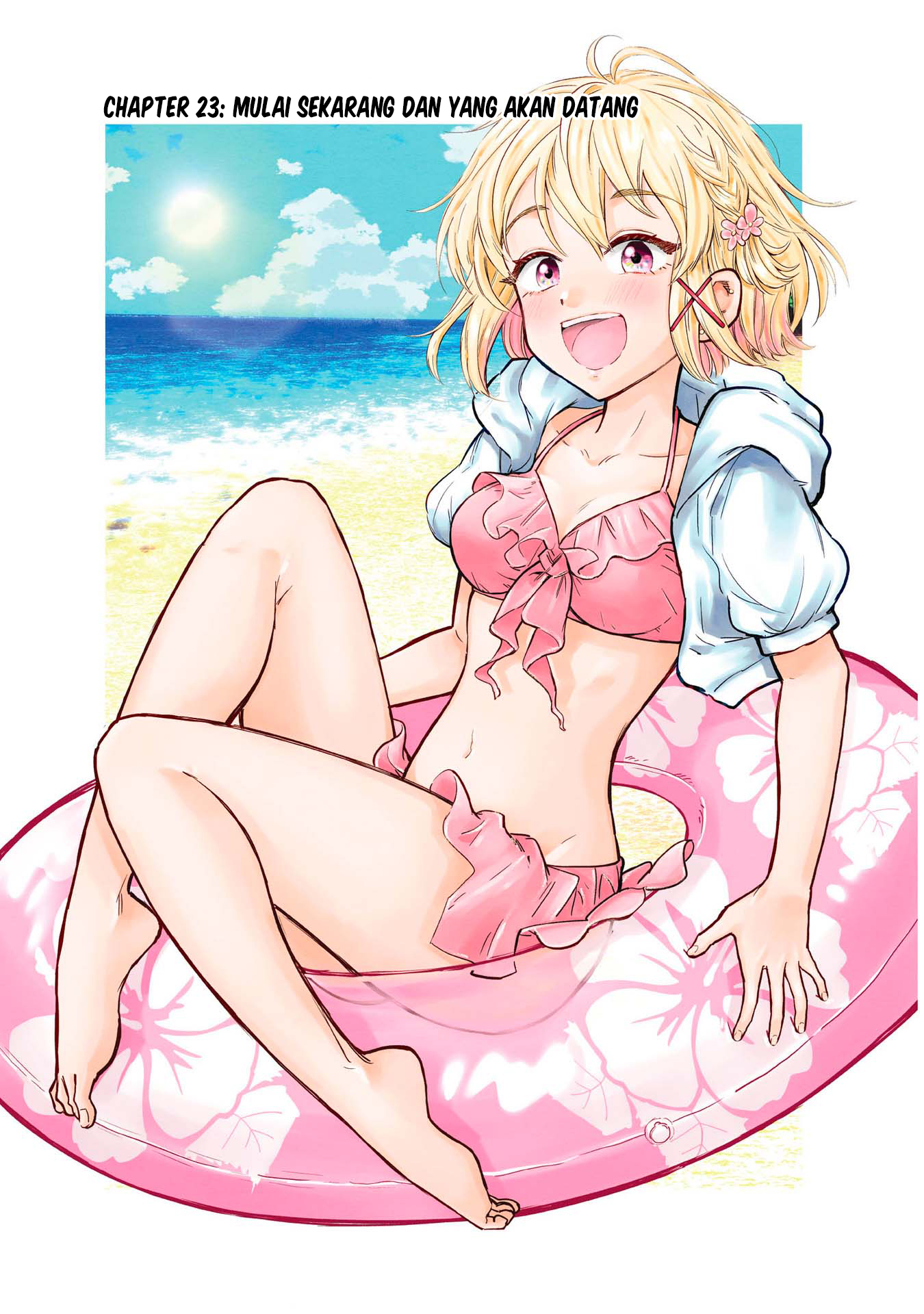 Nee, Mou Isso Tsukiacchau? Osananajimi no Bishoujo ni Tanomarete, Camouflage Kareshi Hajimemashita Chapter 23 - halaman 2