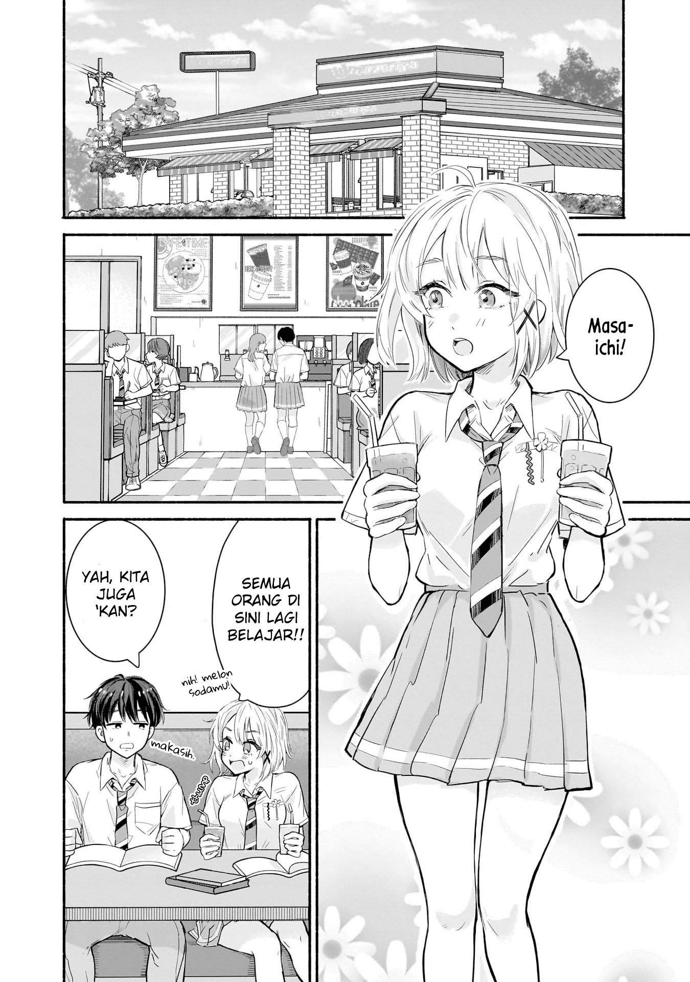 Nee, Mou Isso Tsukiacchau? Osananajimi no Bishoujo ni Tanomarete, Camouflage Kareshi Hajimemashita Chapter 23 - halaman 3
