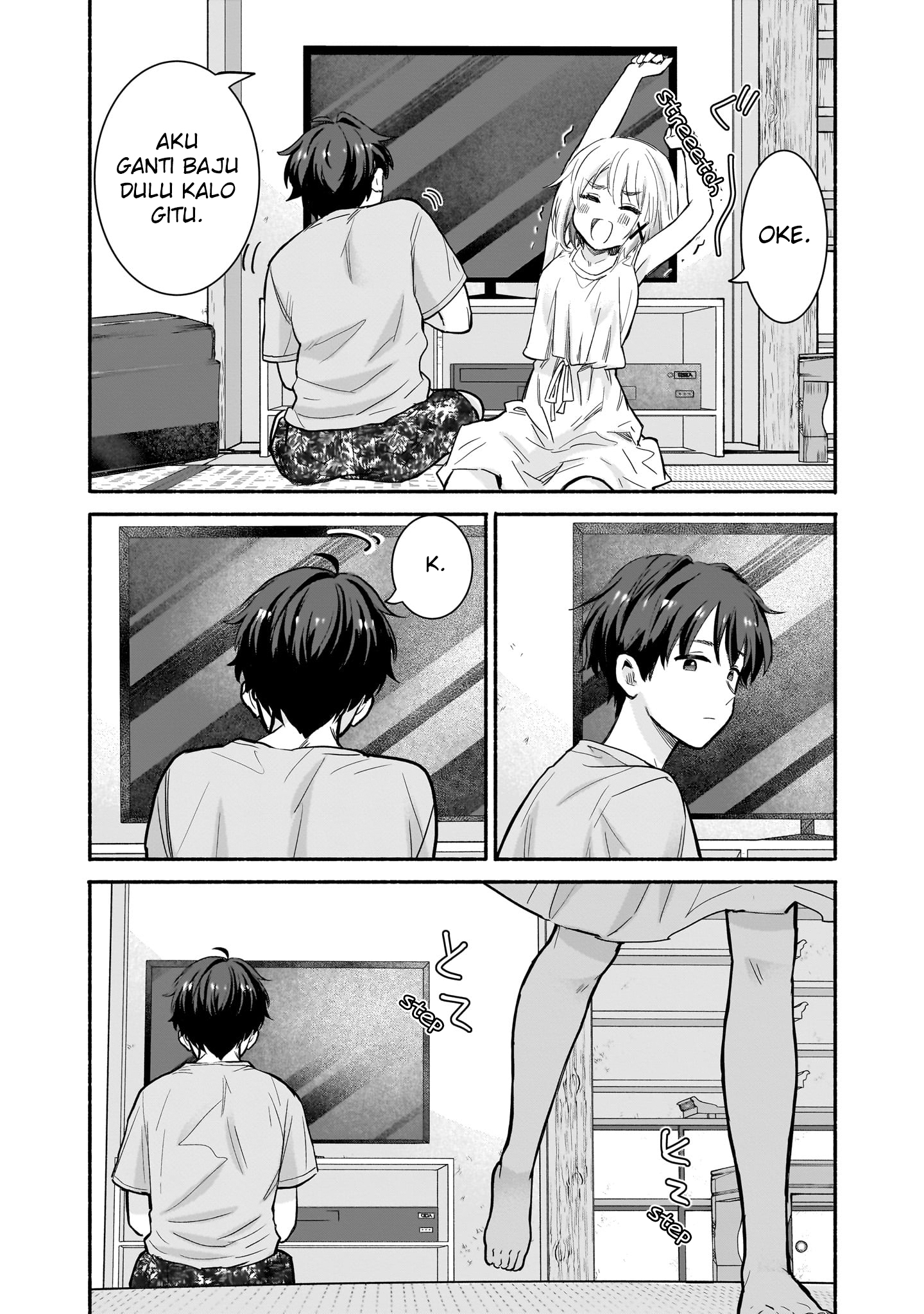 Nee, Mou Isso Tsukiacchau? Osananajimi no Bishoujo ni Tanomarete, Camouflage Kareshi Hajimemashita Chapter 26 - halaman 15