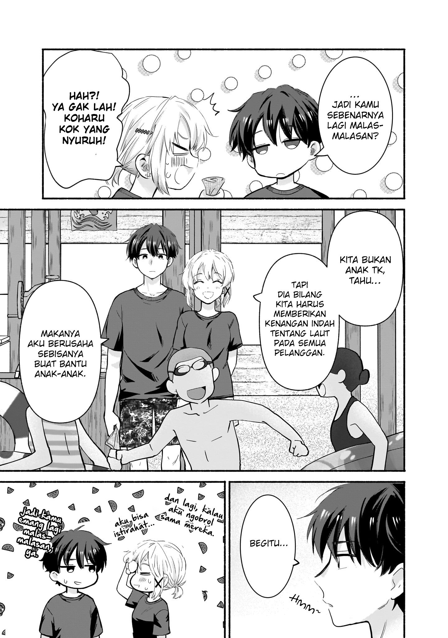 Nee, Mou Isso Tsukiacchau? Osananajimi no Bishoujo ni Tanomarete, Camouflage Kareshi Hajimemashita Chapter 27 - halaman 14