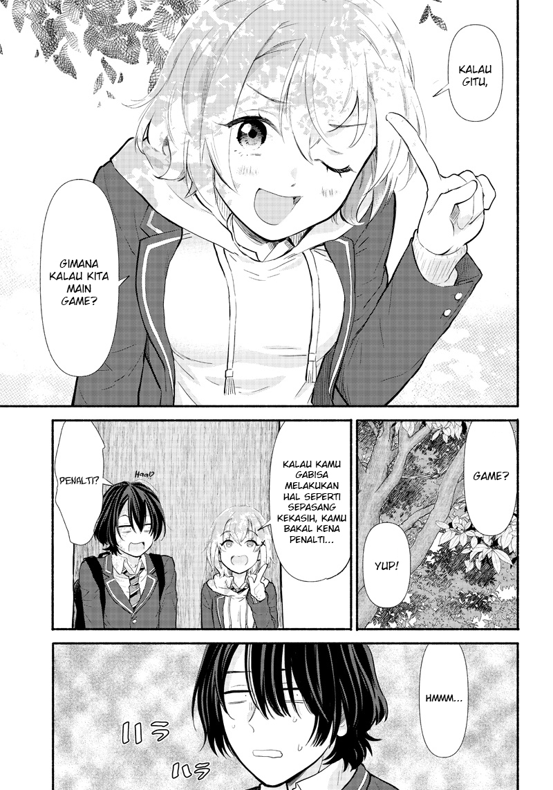 Nee, Mou Isso Tsukiacchau? Osananajimi no Bishoujo ni Tanomarete, Camouflage Kareshi Hajimemashita Chapter 3 - halaman 12