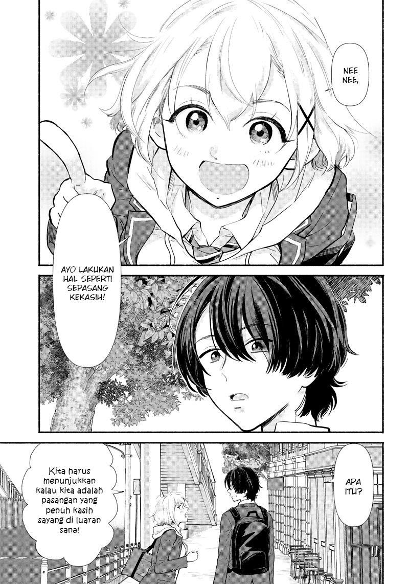 Nee, Mou Isso Tsukiacchau? Osananajimi no Bishoujo ni Tanomarete, Camouflage Kareshi Hajimemashita Chapter 3 - halaman 4