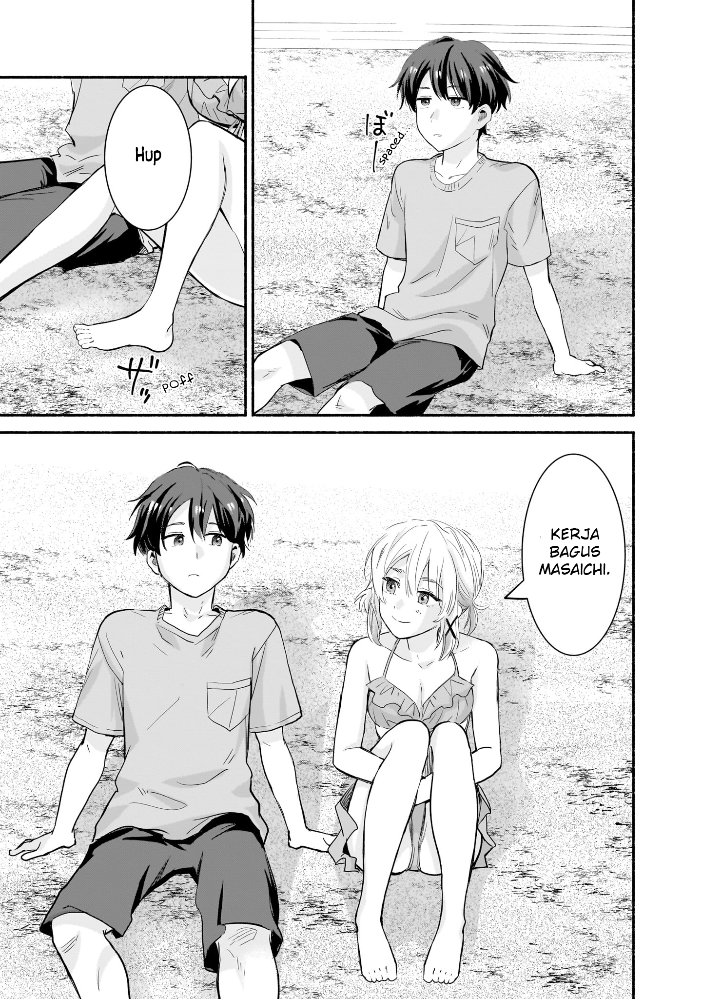 Nee, Mou Isso Tsukiacchau? Osananajimi no Bishoujo ni Tanomarete, Camouflage Kareshi Hajimemashita Chapter 30 - halaman 12