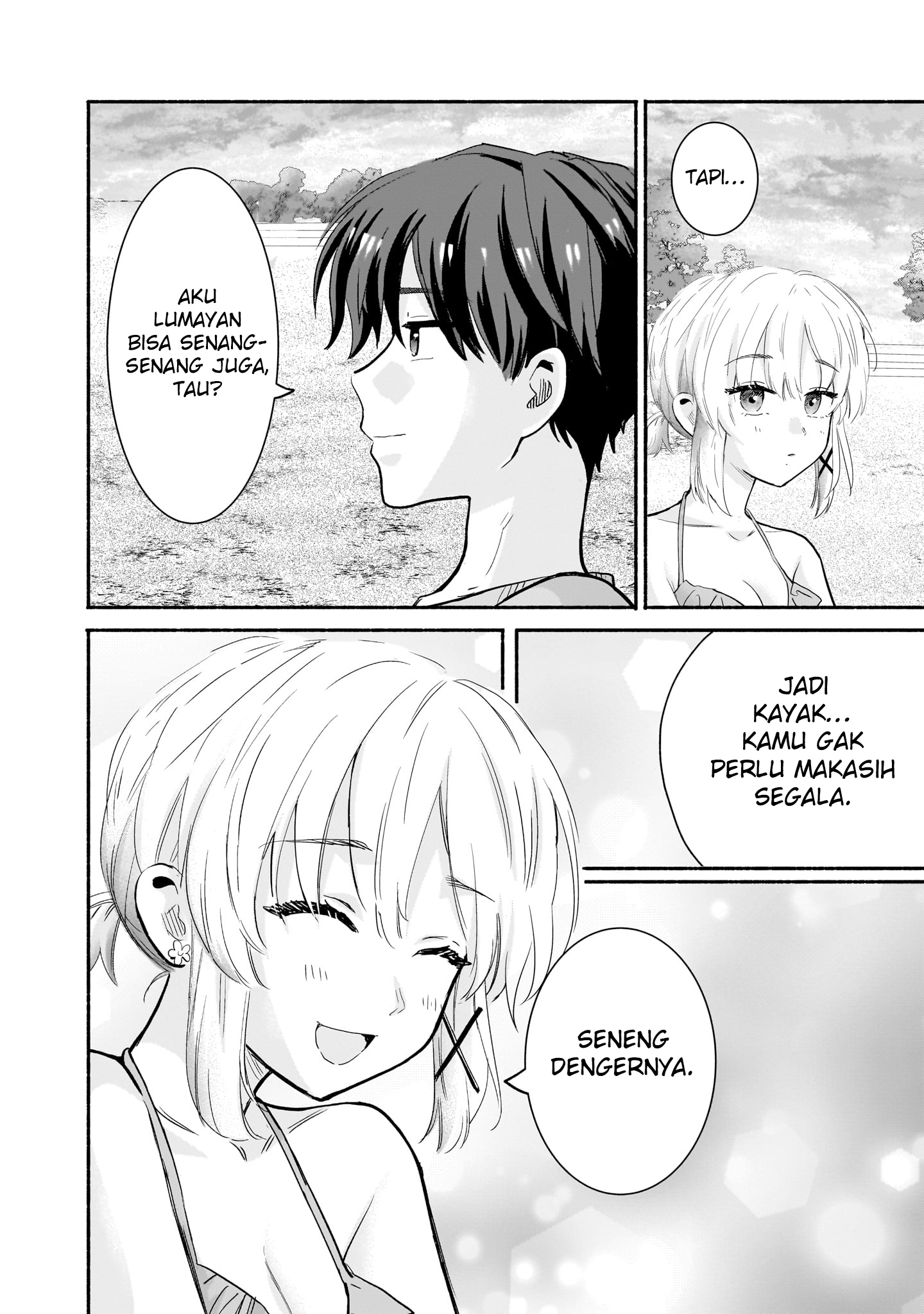 Nee, Mou Isso Tsukiacchau? Osananajimi no Bishoujo ni Tanomarete, Camouflage Kareshi Hajimemashita Chapter 30 - halaman 15