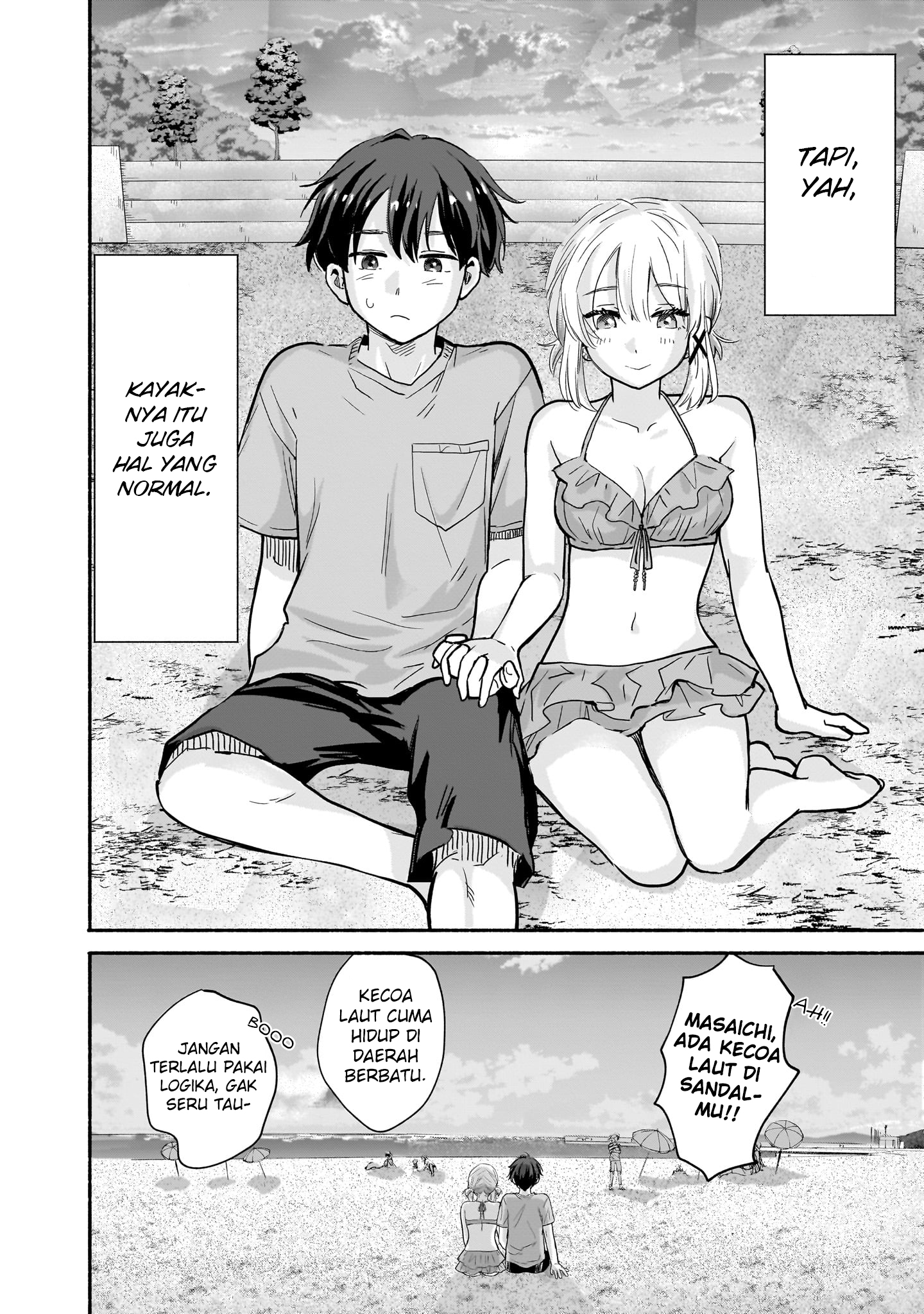 Nee, Mou Isso Tsukiacchau? Osananajimi no Bishoujo ni Tanomarete, Camouflage Kareshi Hajimemashita Chapter 30 - halaman 23