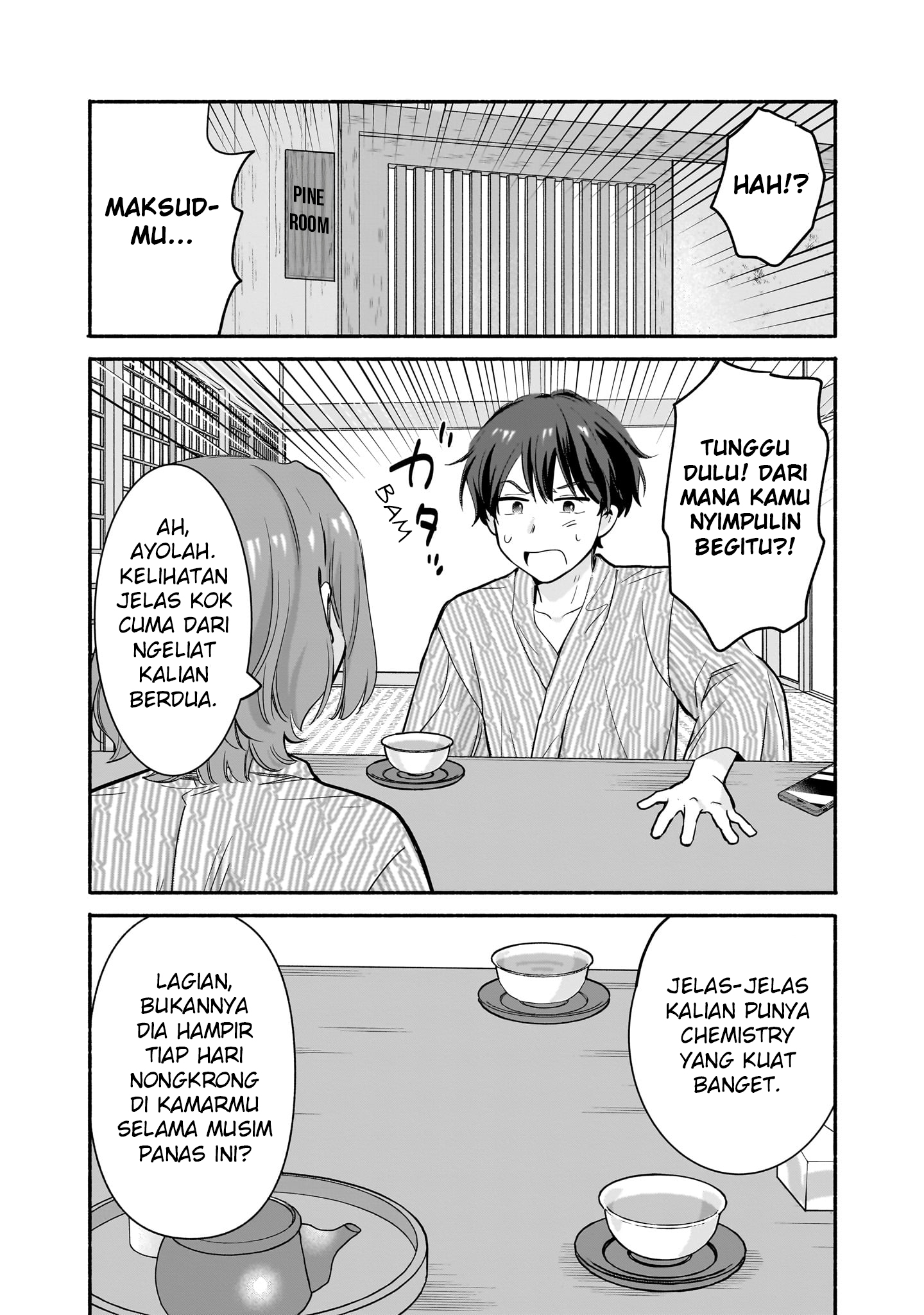 Nee, Mou Isso Tsukiacchau? Osananajimi no Bishoujo ni Tanomarete, Camouflage Kareshi Hajimemashita Chapter 31 - halaman 17