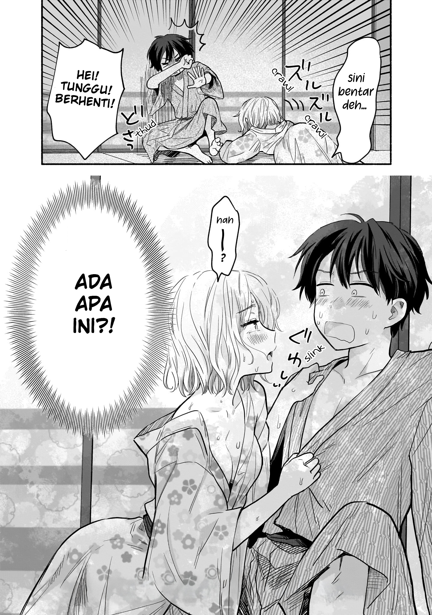 Nee, Mou Isso Tsukiacchau? Osananajimi no Bishoujo ni Tanomarete, Camouflage Kareshi Hajimemashita Chapter 32 - halaman 21