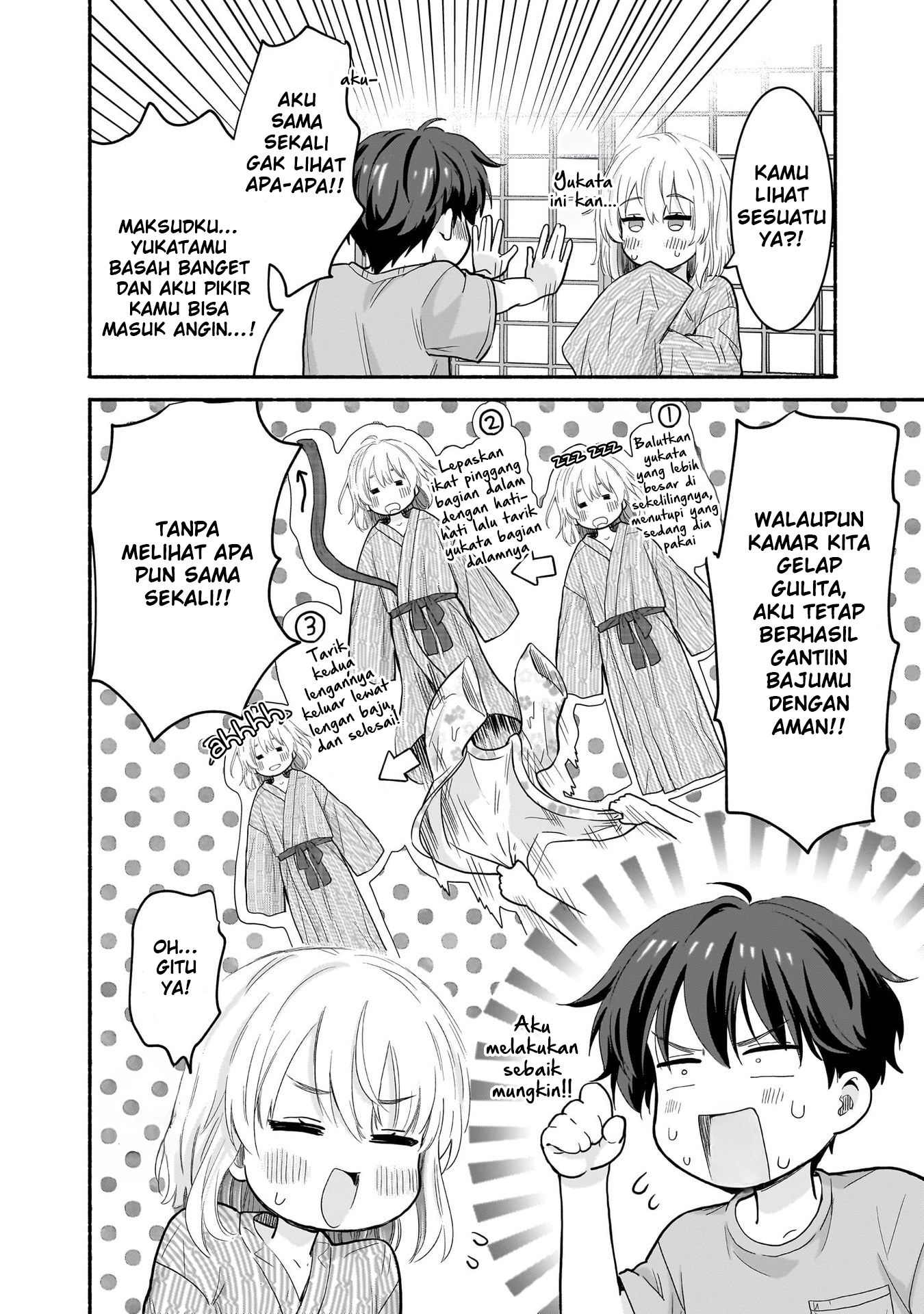 Nee, Mou Isso Tsukiacchau? Osananajimi no Bishoujo ni Tanomarete, Camouflage Kareshi Hajimemashita Chapter 33 - halaman 19