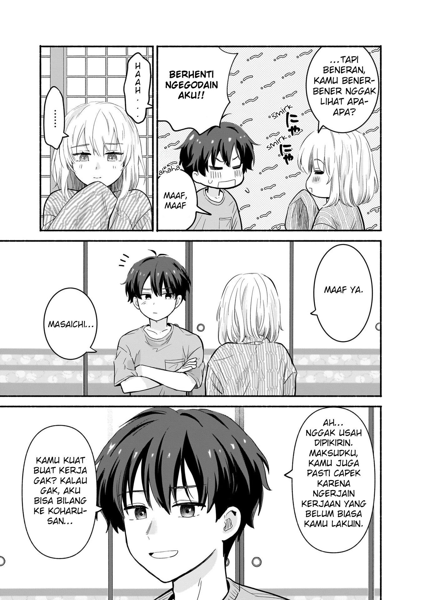 Nee, Mou Isso Tsukiacchau? Osananajimi no Bishoujo ni Tanomarete, Camouflage Kareshi Hajimemashita Chapter 33 - halaman 20