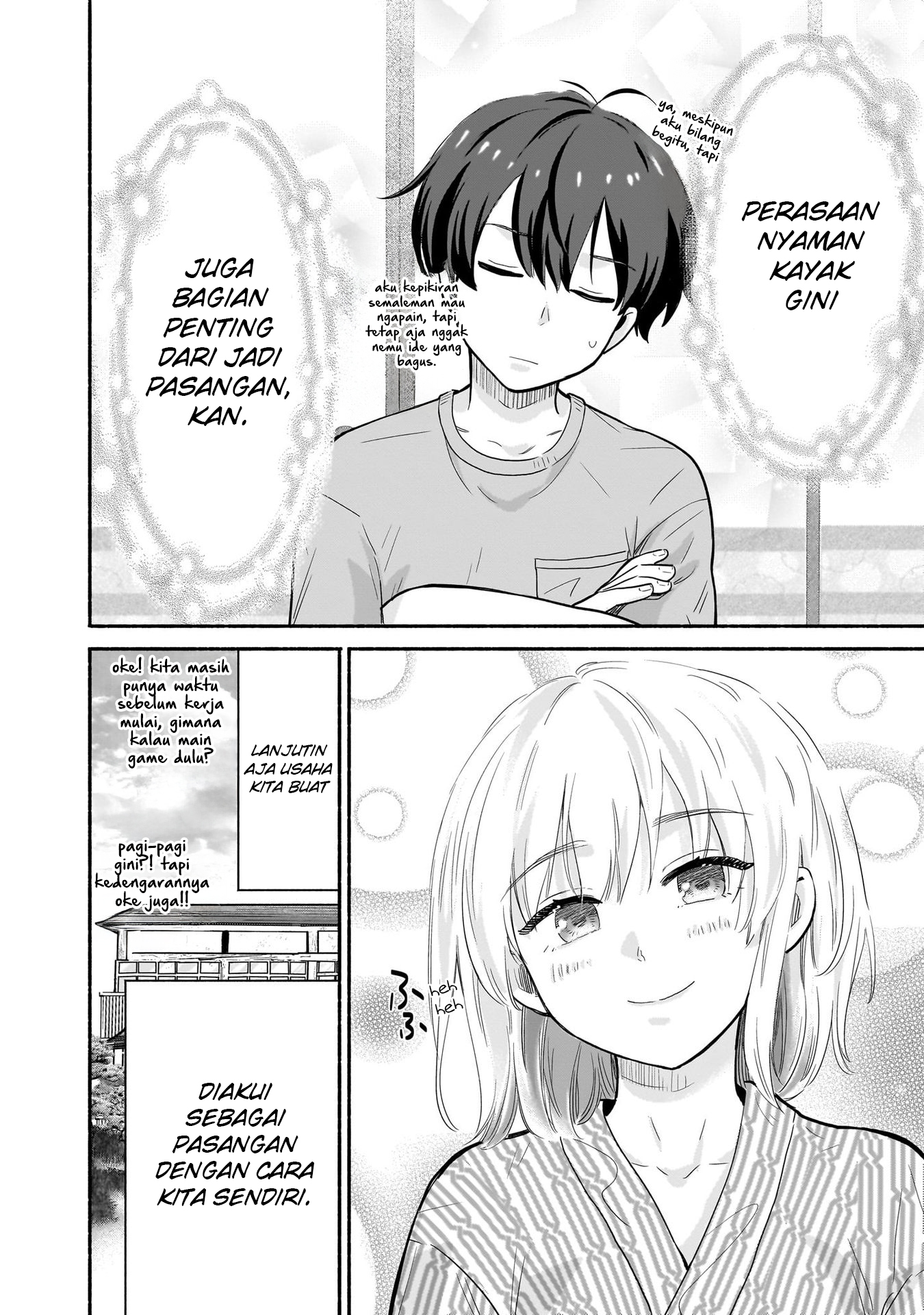 Nee, Mou Isso Tsukiacchau? Osananajimi no Bishoujo ni Tanomarete, Camouflage Kareshi Hajimemashita Chapter 33 - halaman 23