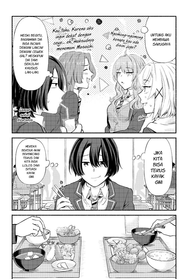 Nee, Mou Isso Tsukiacchau? Osananajimi no Bishoujo ni Tanomarete, Camouflage Kareshi Hajimemashita Chapter 5 - halaman 15