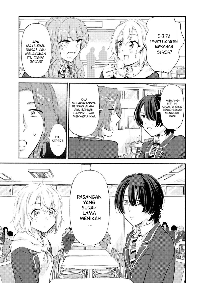 Nee, Mou Isso Tsukiacchau? Osananajimi no Bishoujo ni Tanomarete, Camouflage Kareshi Hajimemashita Chapter 5 - halaman 18