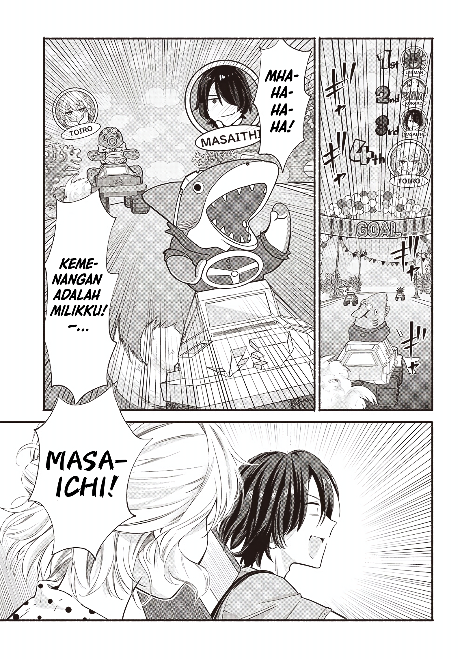 Nee, Mou Isso Tsukiacchau? Osananajimi no Bishoujo ni Tanomarete, Camouflage Kareshi Hajimemashita Chapter 8 - halaman 12