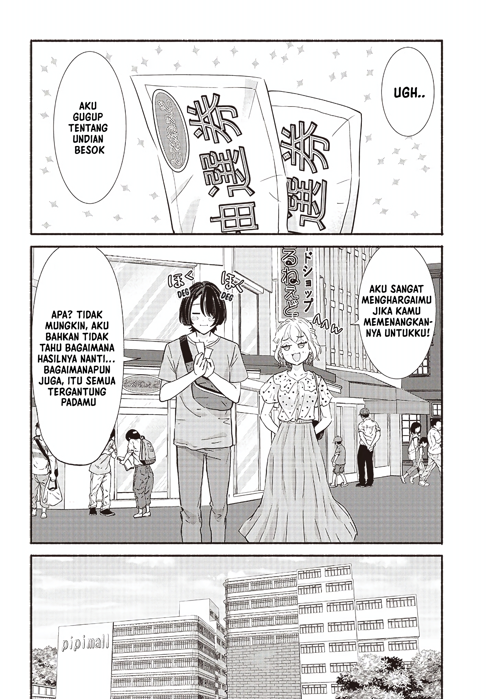 Nee, Mou Isso Tsukiacchau? Osananajimi no Bishoujo ni Tanomarete, Camouflage Kareshi Hajimemashita Chapter 8 - halaman 3
