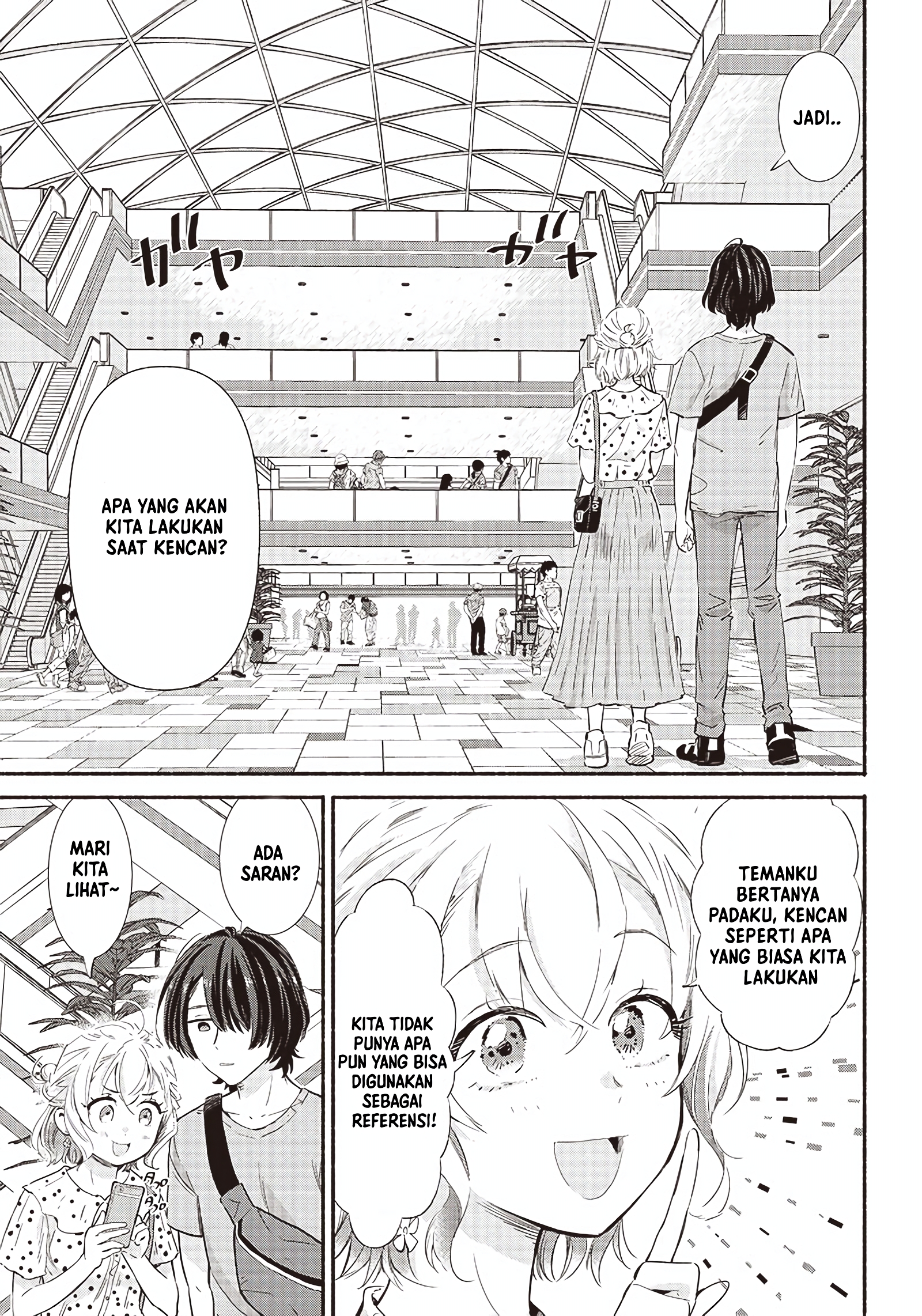 Nee, Mou Isso Tsukiacchau? Osananajimi no Bishoujo ni Tanomarete, Camouflage Kareshi Hajimemashita Chapter 8 - halaman 4