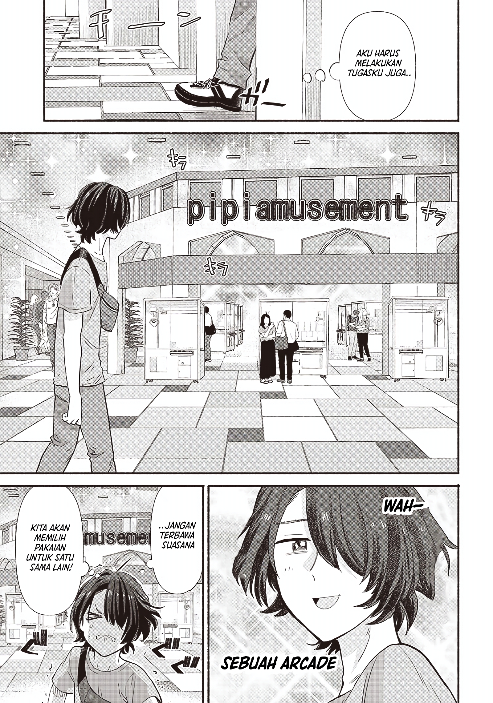 Nee, Mou Isso Tsukiacchau? Osananajimi no Bishoujo ni Tanomarete, Camouflage Kareshi Hajimemashita Chapter 8 - halaman 6