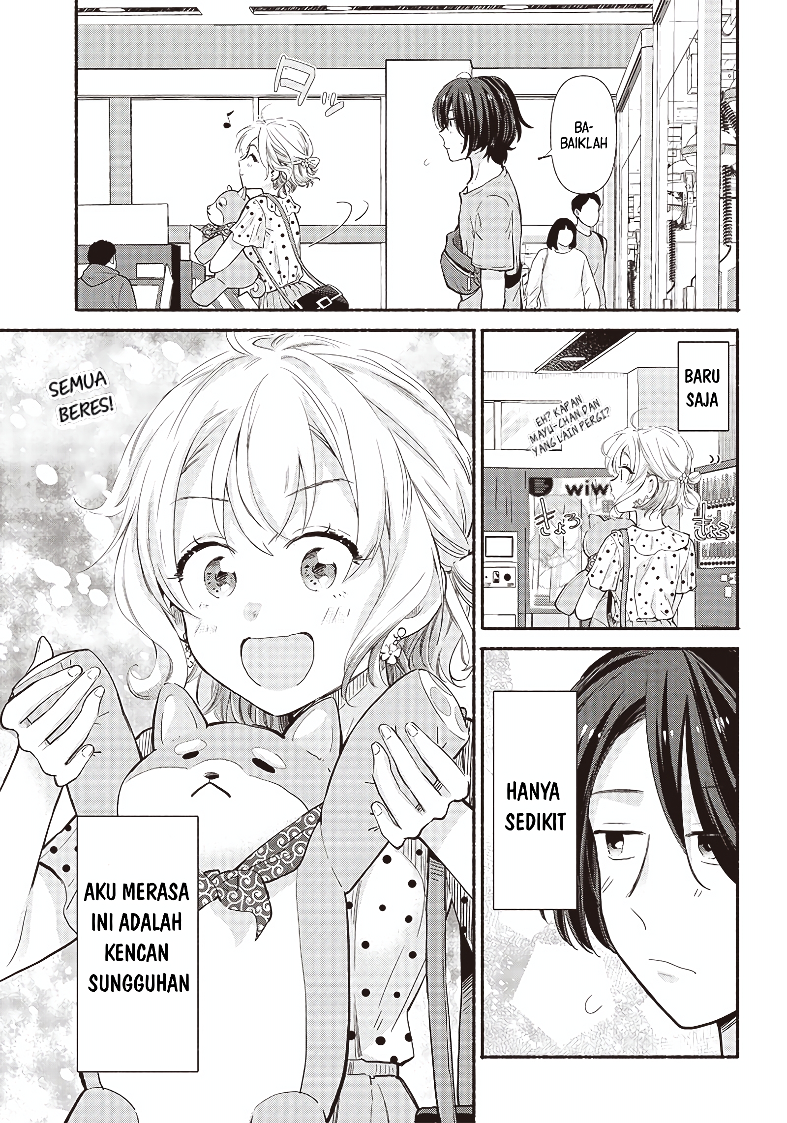 Nee, Mou Isso Tsukiacchau? Osananajimi no Bishoujo ni Tanomarete, Camouflage Kareshi Hajimemashita Chapter 9 - halaman 10