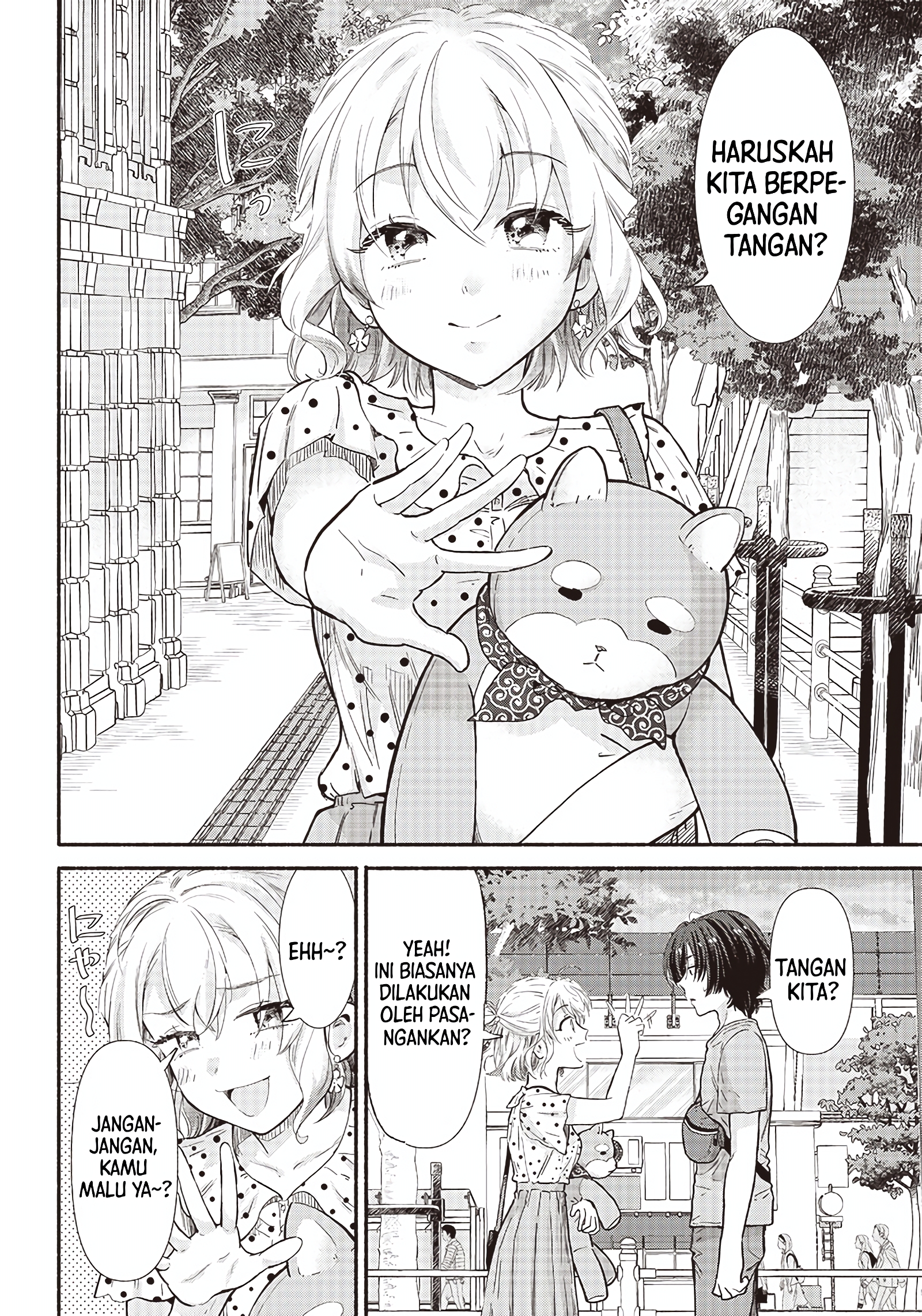 Nee, Mou Isso Tsukiacchau? Osananajimi no Bishoujo ni Tanomarete, Camouflage Kareshi Hajimemashita Chapter 9 - halaman 13