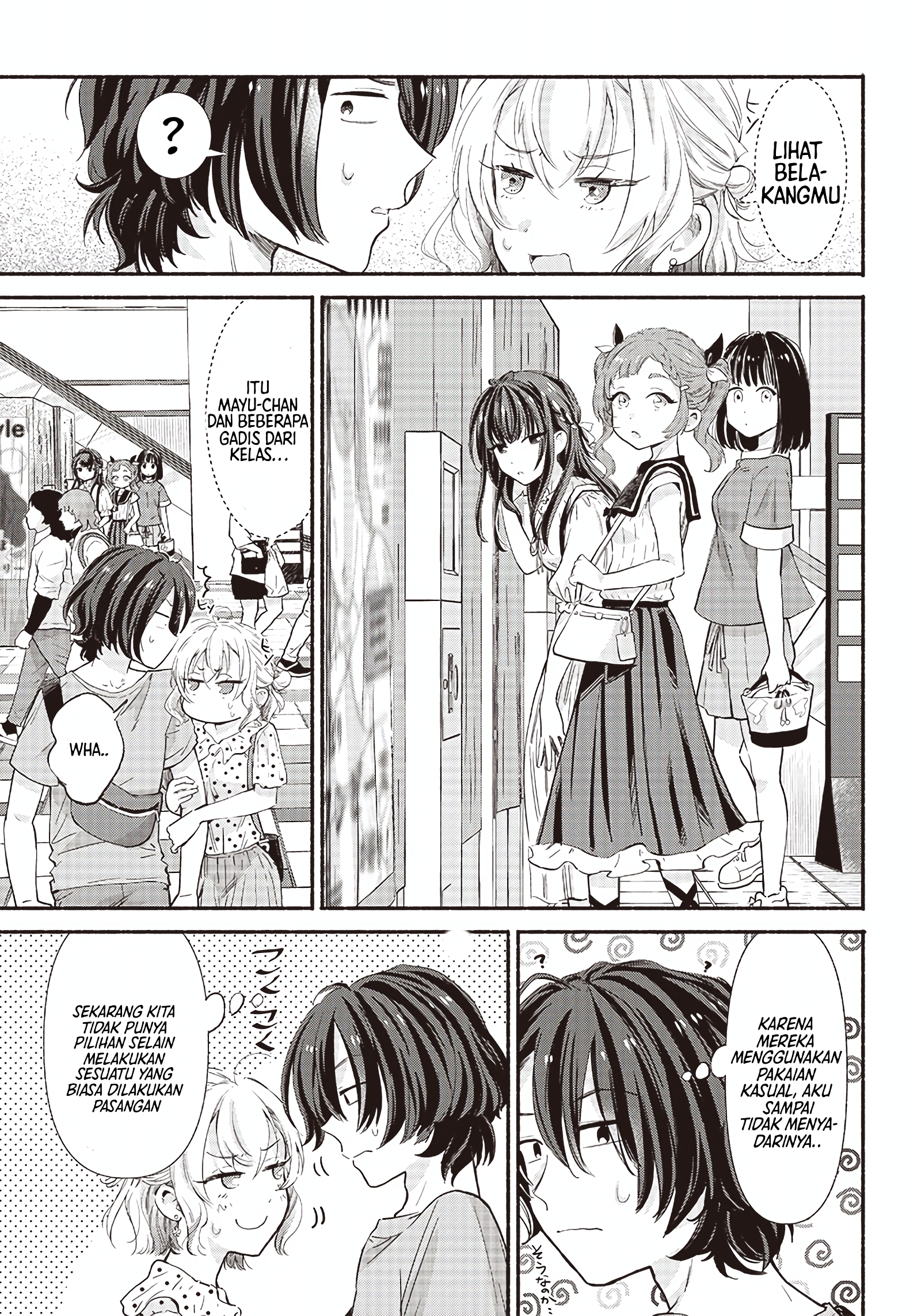 Nee, Mou Isso Tsukiacchau? Osananajimi no Bishoujo ni Tanomarete, Camouflage Kareshi Hajimemashita Chapter 9 - halaman 4