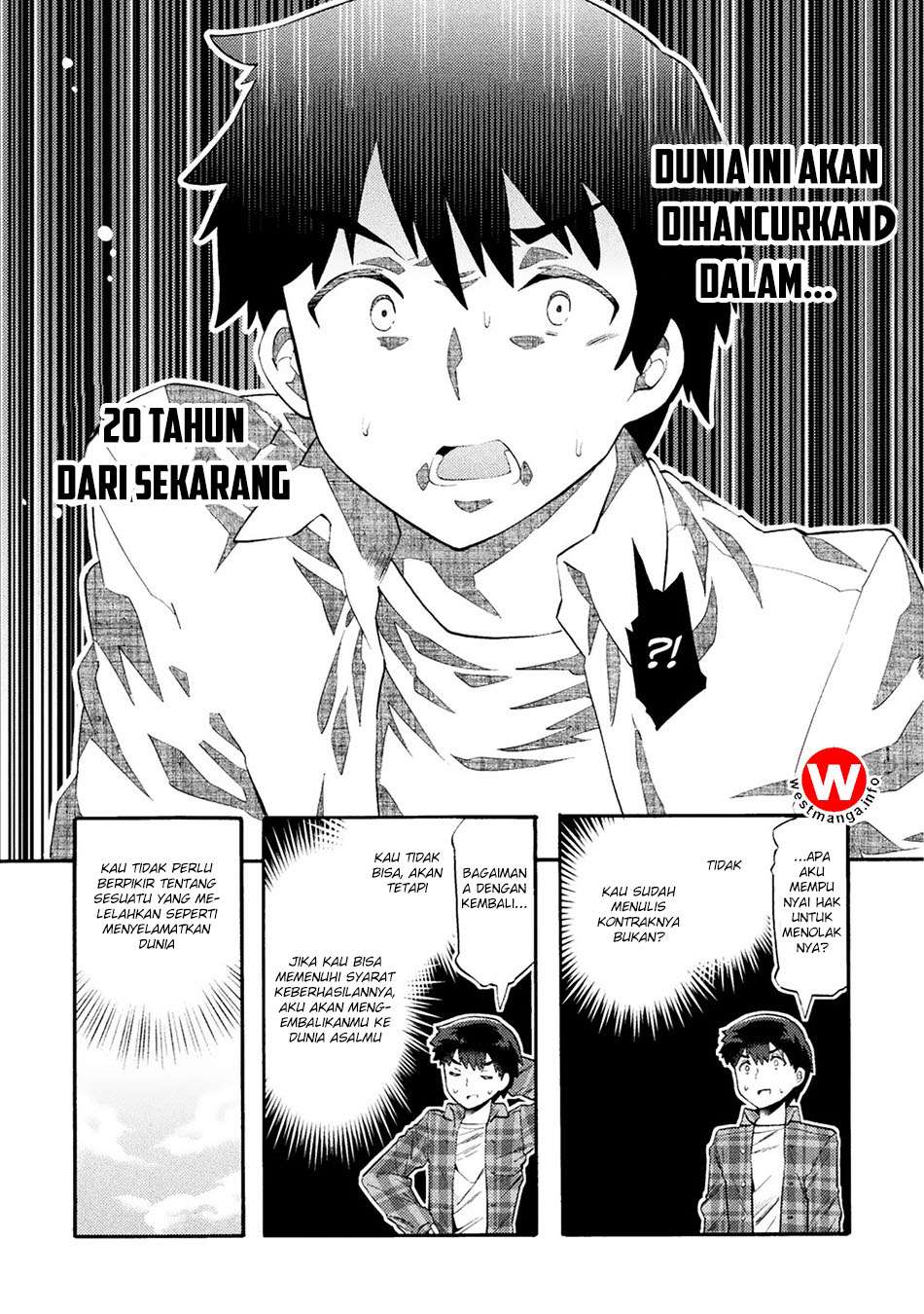 NEET dakedo Hello Work ni Ittara Isekai ni Tsuretekareta Chapter 1 - halaman 11