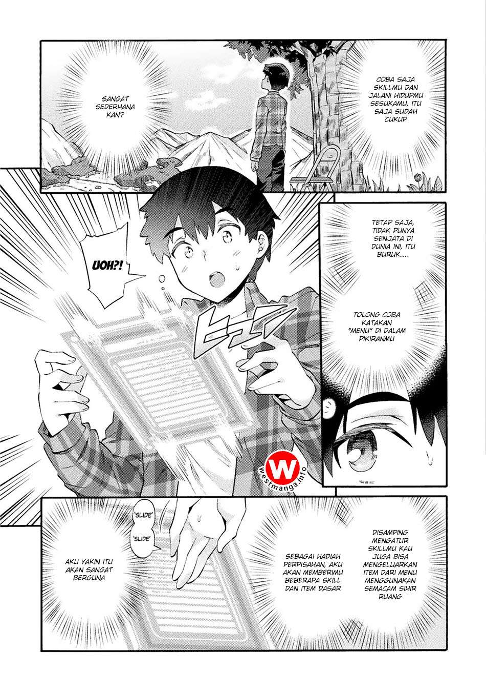 NEET dakedo Hello Work ni Ittara Isekai ni Tsuretekareta Chapter 1 - halaman 12