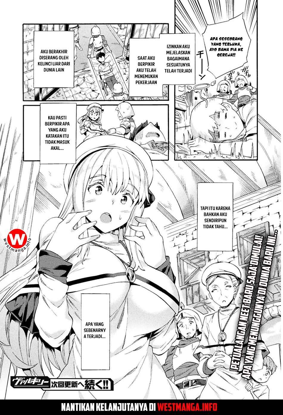 NEET dakedo Hello Work ni Ittara Isekai ni Tsuretekareta Chapter 1 - halaman 25