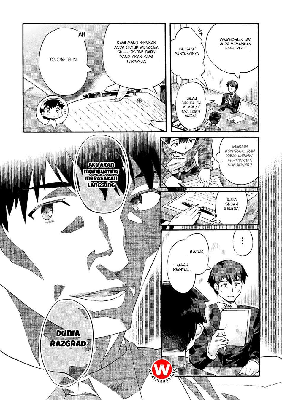 NEET dakedo Hello Work ni Ittara Isekai ni Tsuretekareta Chapter 1 - halaman 7