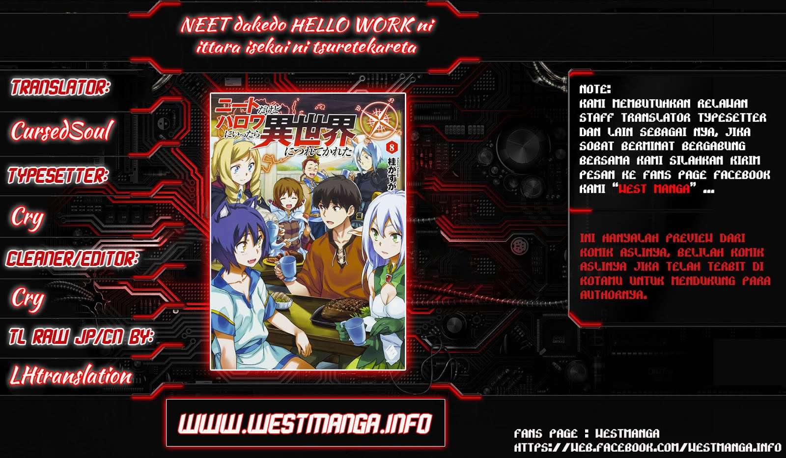 NEET dakedo Hello Work ni Ittara Isekai ni Tsuretekareta Chapter 10 - halaman 1