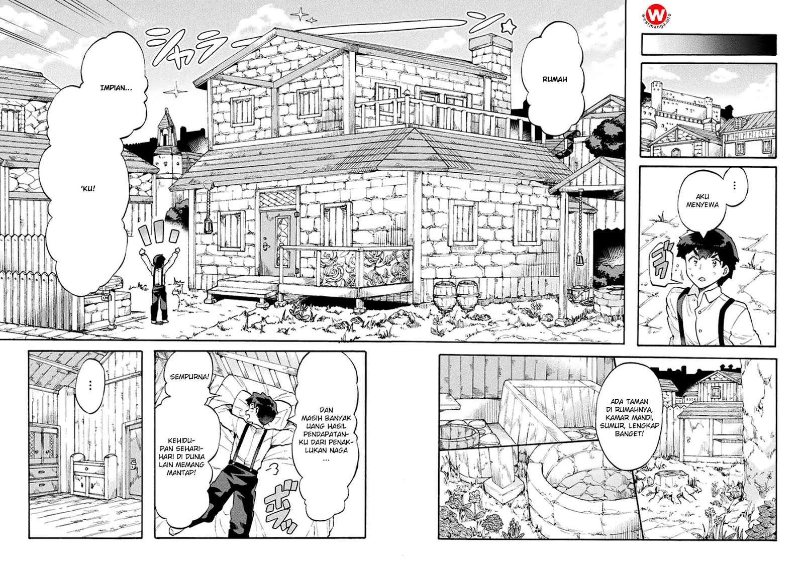NEET dakedo Hello Work ni Ittara Isekai ni Tsuretekareta Chapter 10 - halaman 7
