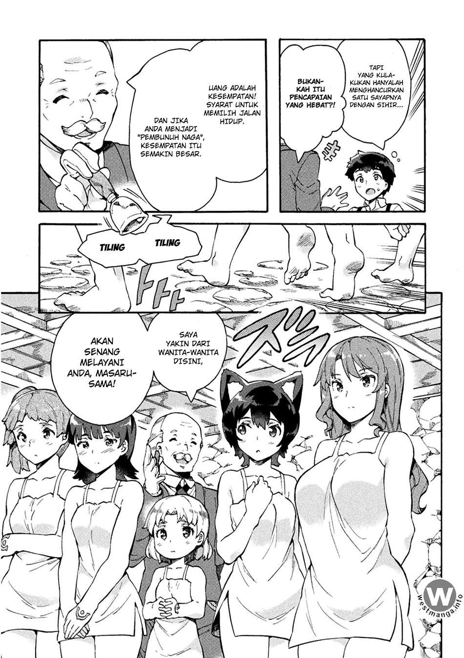 NEET dakedo Hello Work ni Ittara Isekai ni Tsuretekareta Chapter 11 - halaman 4