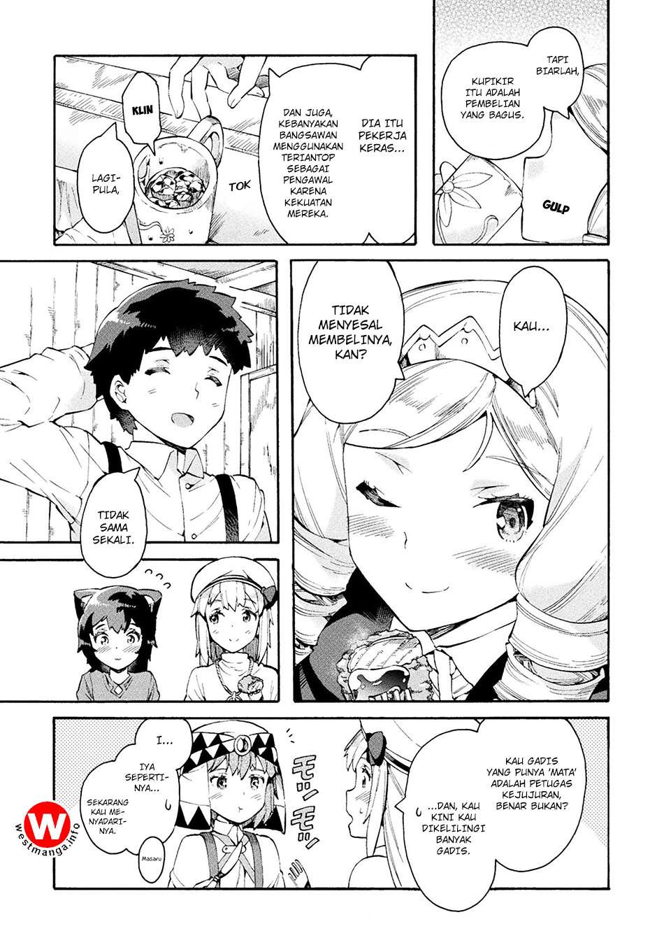 NEET dakedo Hello Work ni Ittara Isekai ni Tsuretekareta Chapter 12 - halaman 11