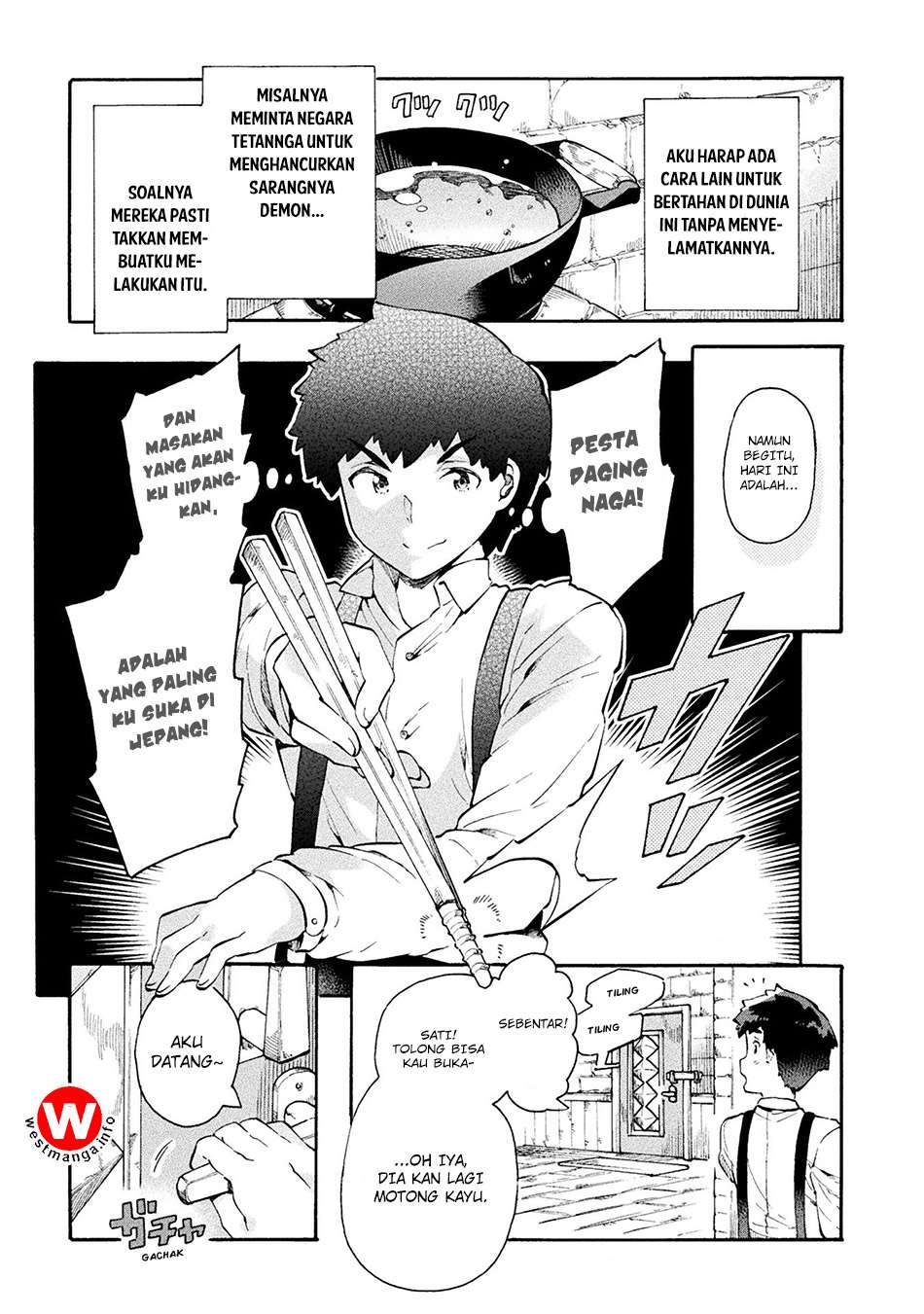 NEET dakedo Hello Work ni Ittara Isekai ni Tsuretekareta Chapter 12 - halaman 2