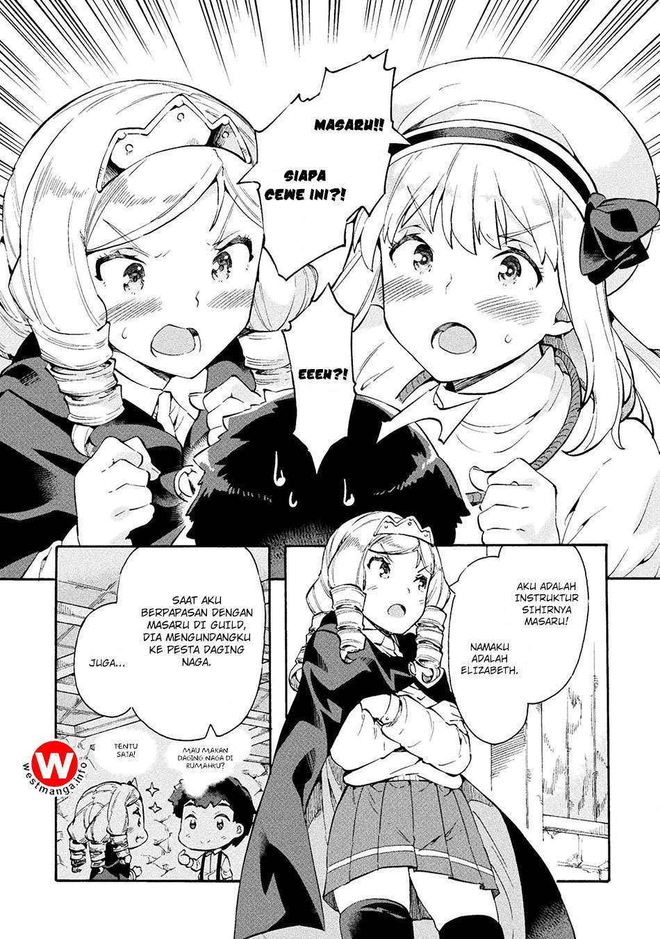NEET dakedo Hello Work ni Ittara Isekai ni Tsuretekareta Chapter 12 - halaman 3