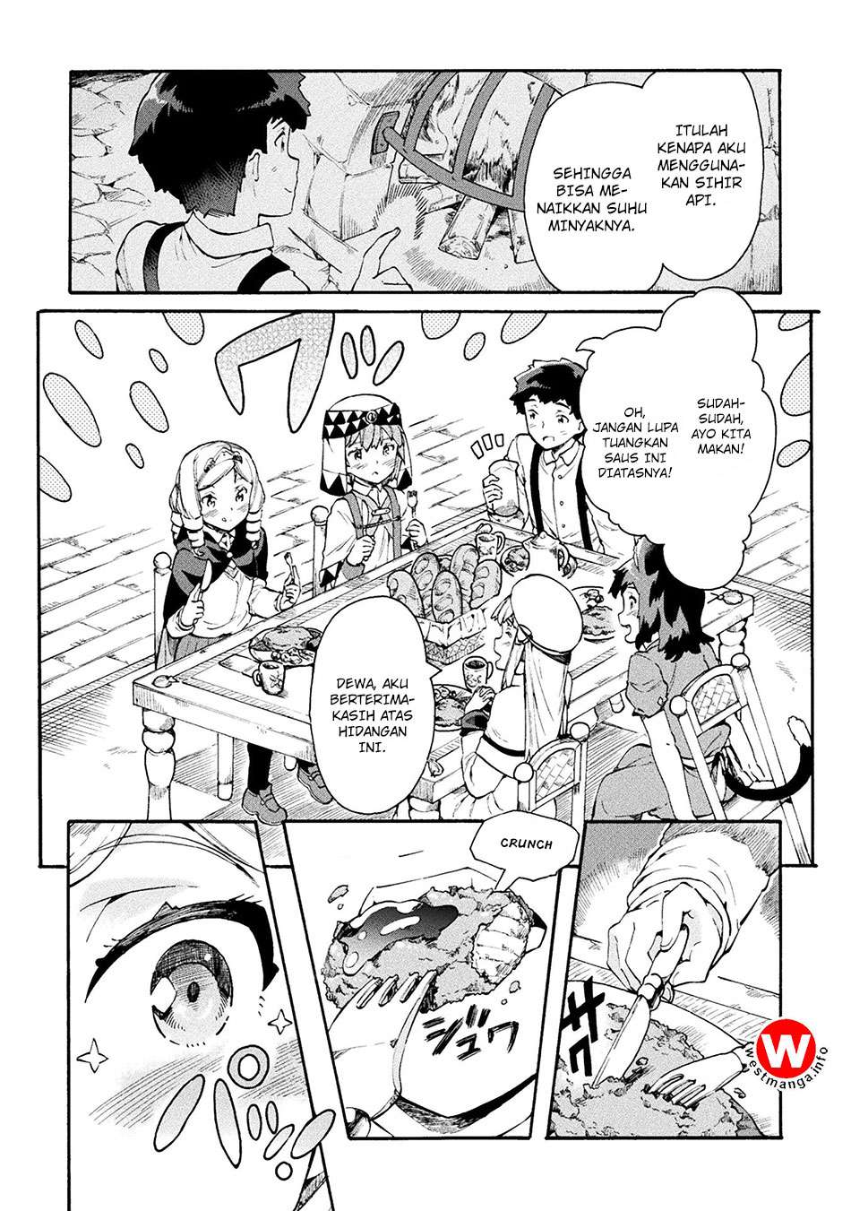 NEET dakedo Hello Work ni Ittara Isekai ni Tsuretekareta Chapter 12 - halaman 8