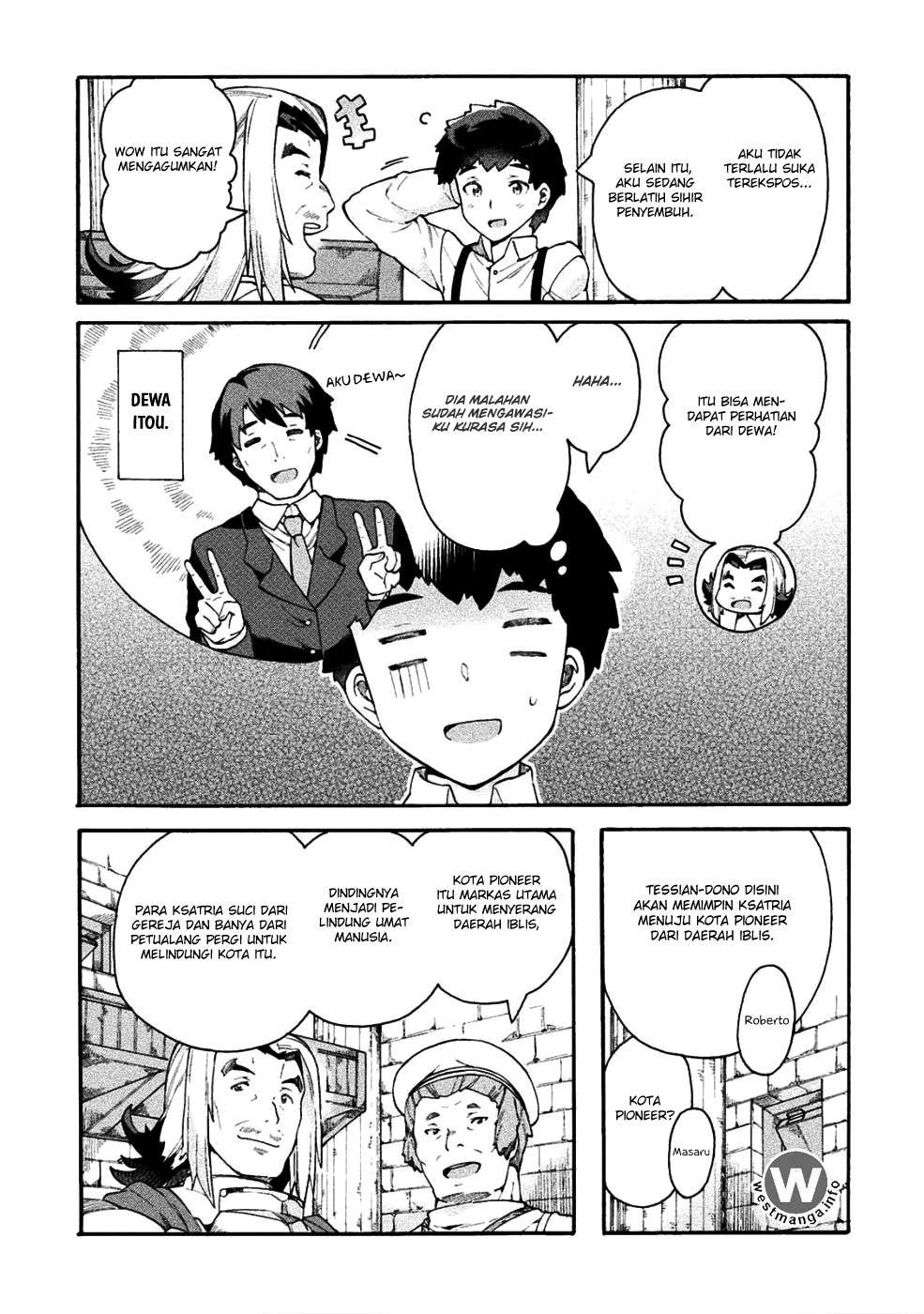 NEET dakedo Hello Work ni Ittara Isekai ni Tsuretekareta Chapter 13 - halaman 10