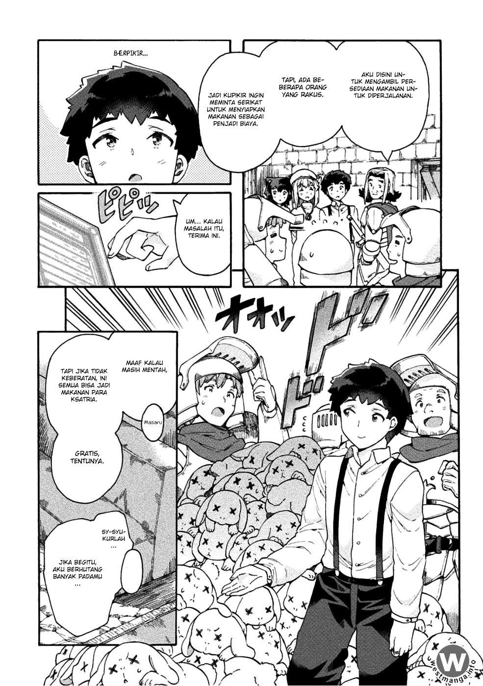 NEET dakedo Hello Work ni Ittara Isekai ni Tsuretekareta Chapter 13 - halaman 12