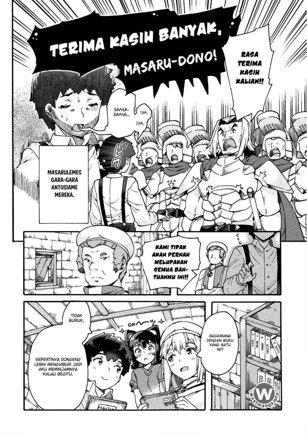 NEET dakedo Hello Work ni Ittara Isekai ni Tsuretekareta Chapter 13 - halaman 14