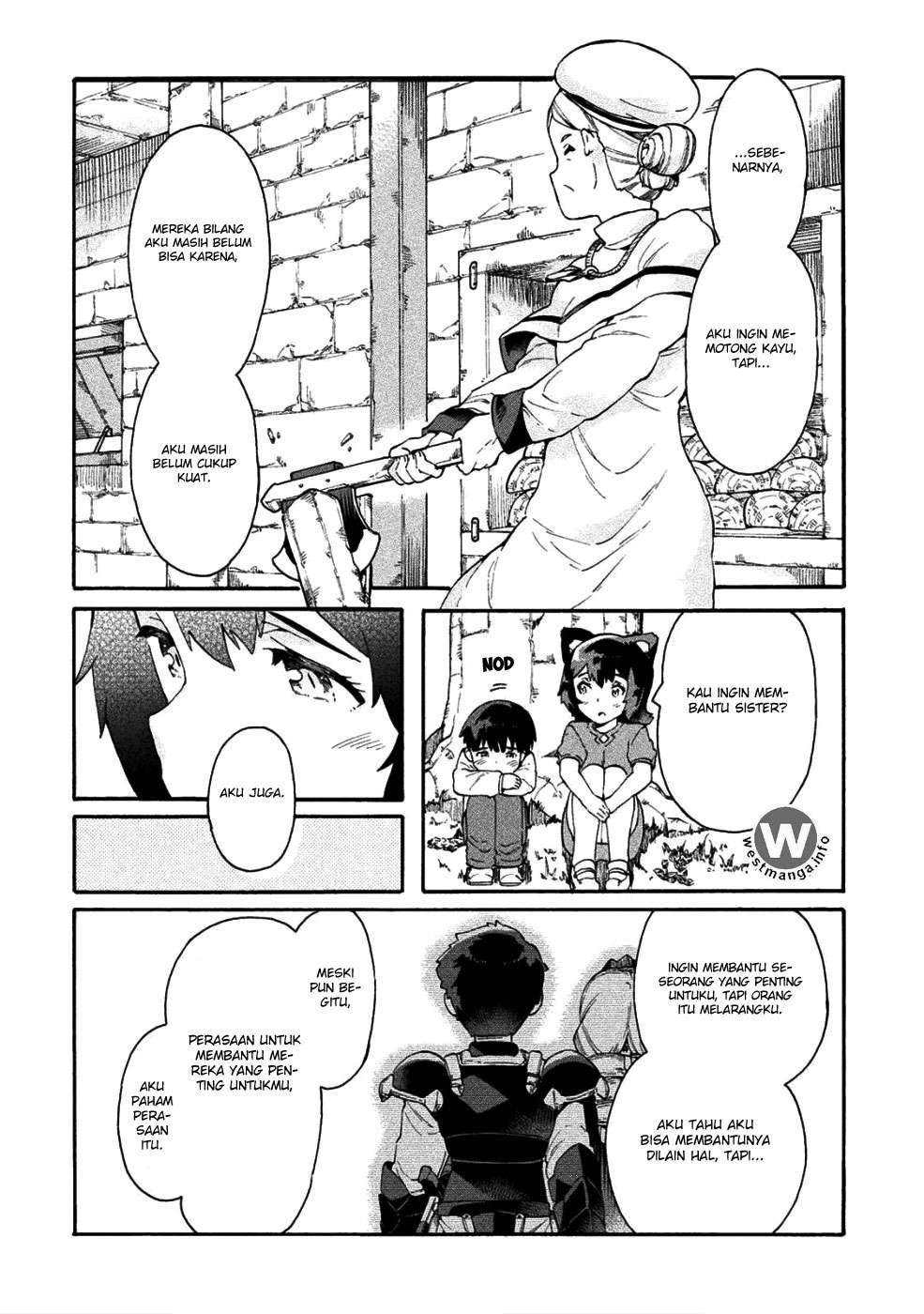 NEET dakedo Hello Work ni Ittara Isekai ni Tsuretekareta Chapter 13 - halaman 18