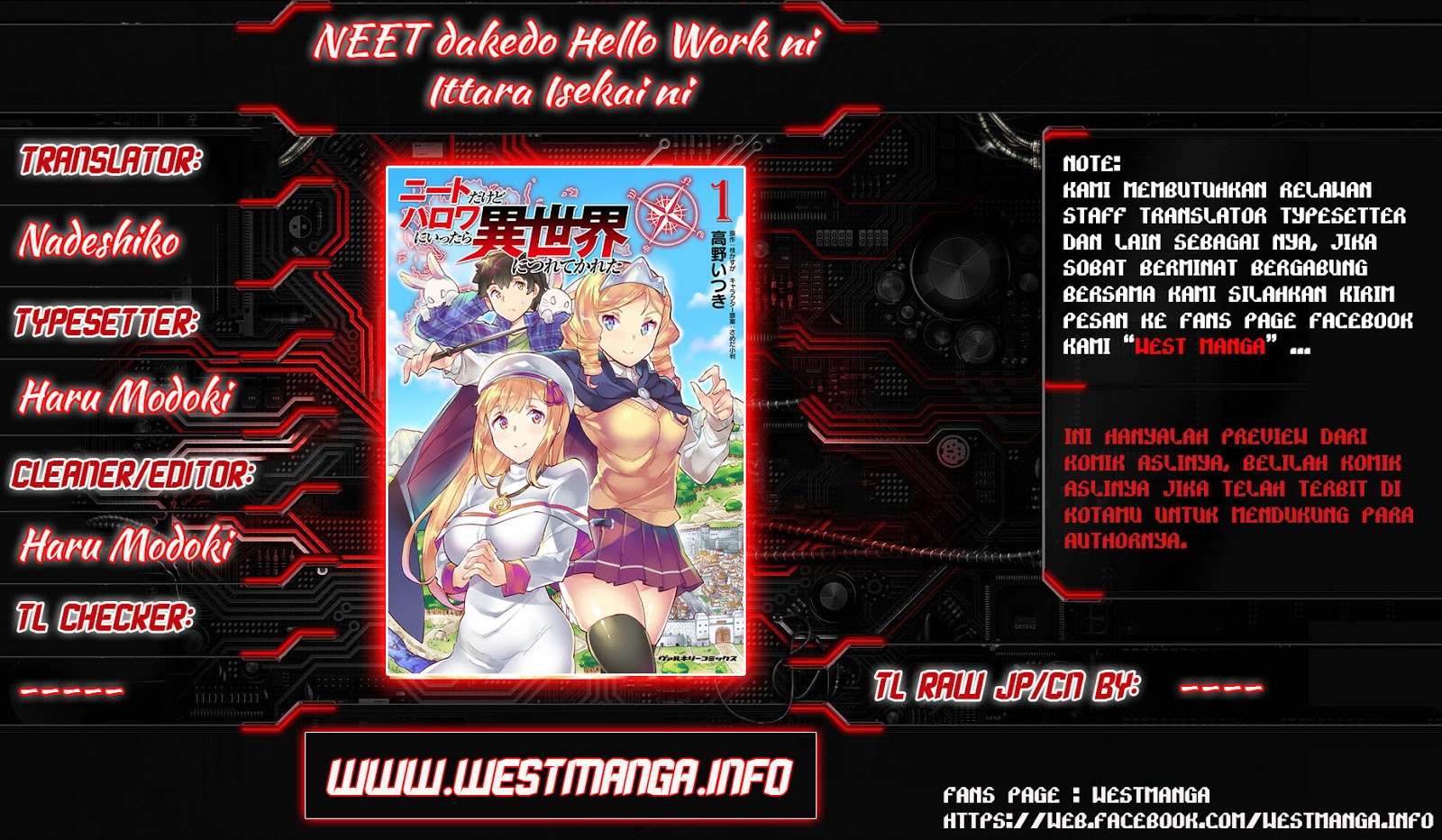 NEET dakedo Hello Work ni Ittara Isekai ni Tsuretekareta Chapter 13 - halaman 2
