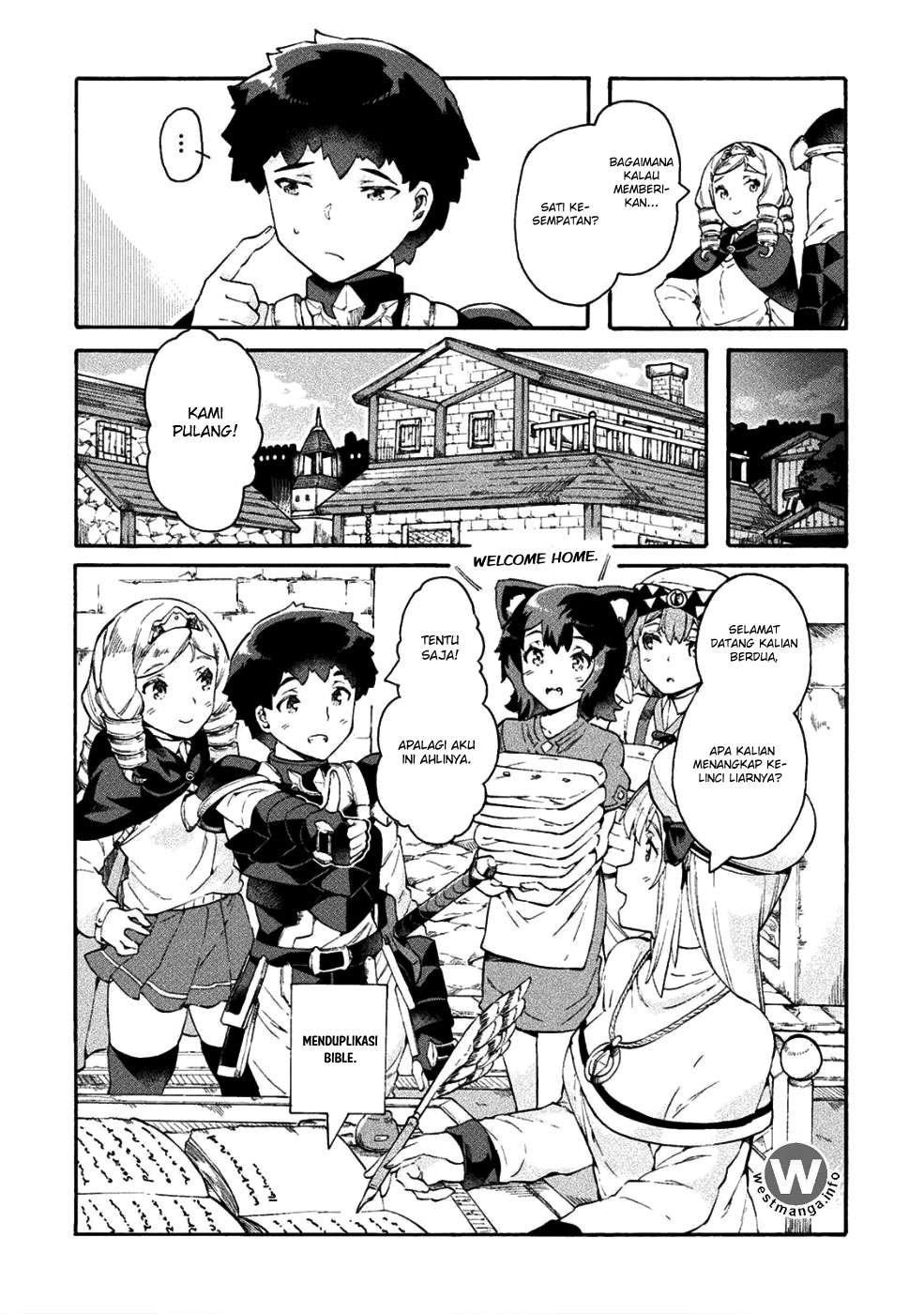 NEET dakedo Hello Work ni Ittara Isekai ni Tsuretekareta Chapter 13 - halaman 3