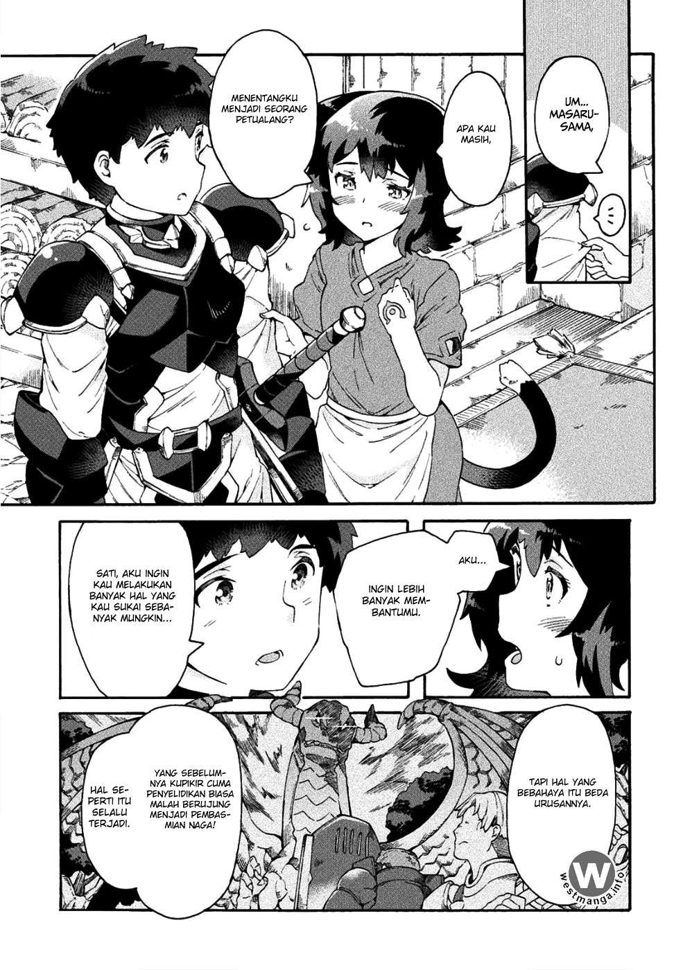 NEET dakedo Hello Work ni Ittara Isekai ni Tsuretekareta Chapter 13 - halaman 6