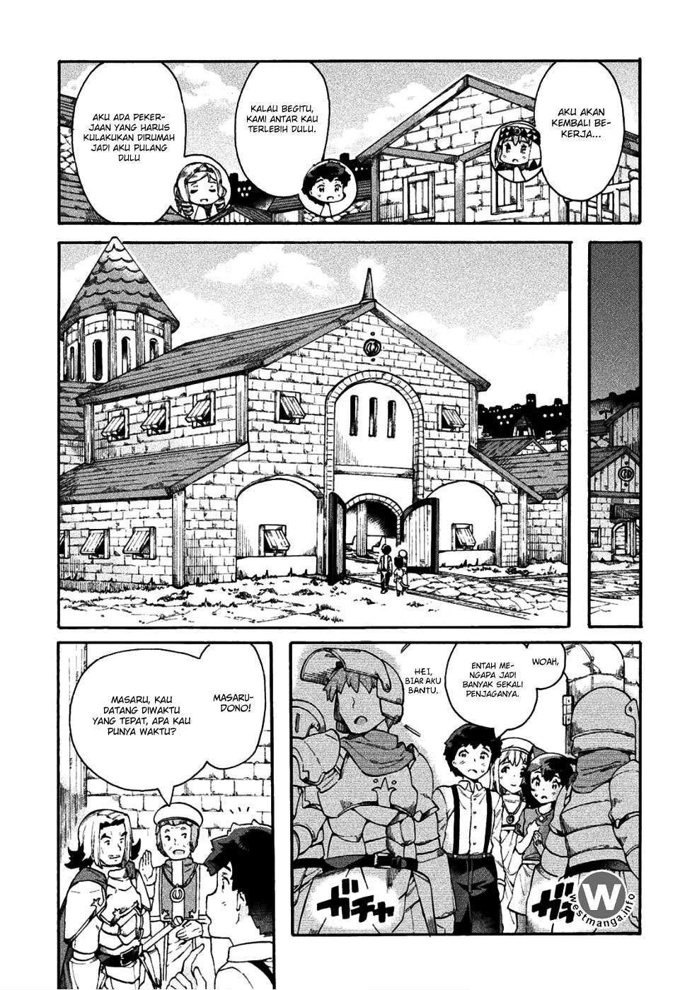 NEET dakedo Hello Work ni Ittara Isekai ni Tsuretekareta Chapter 13 - halaman 8